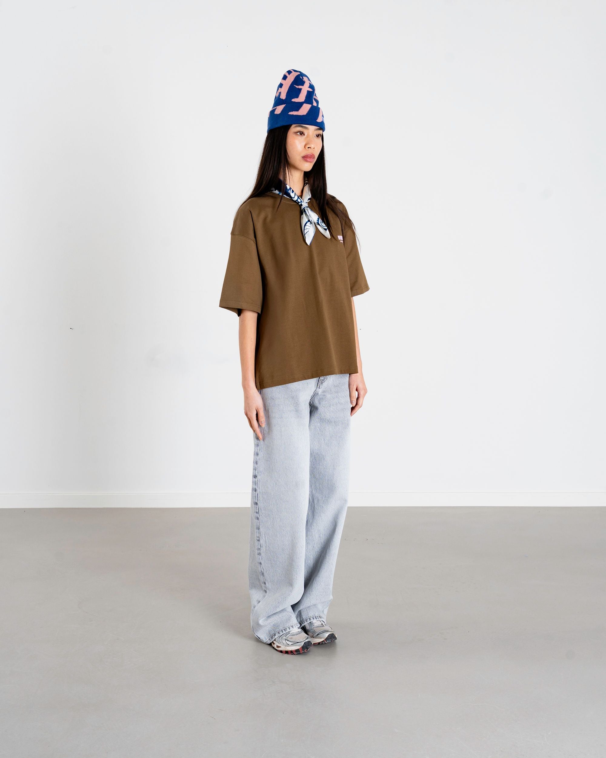 Woodbird Female WBJuno Pho Tee T-Shirts Dark Brown