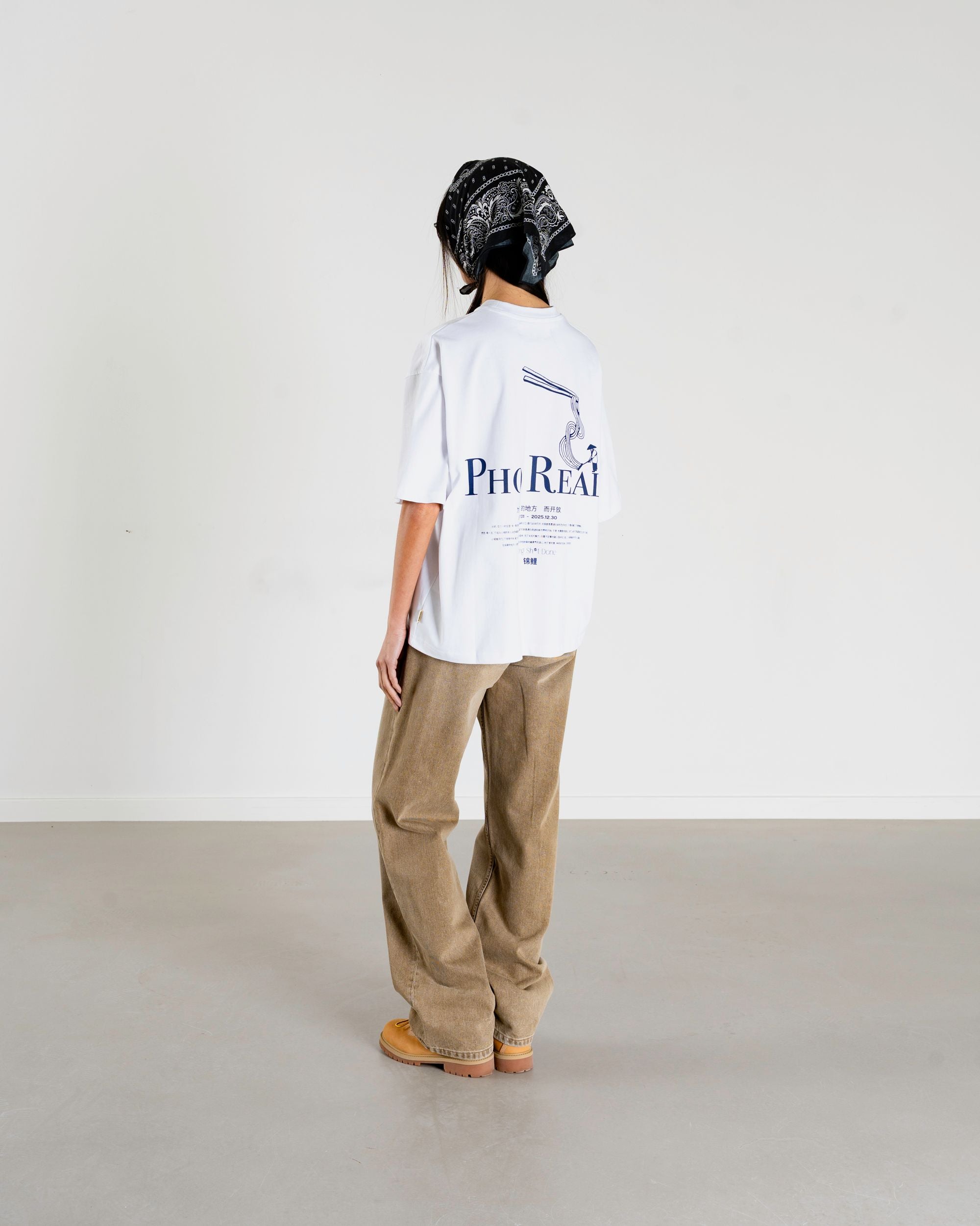 Woodbird Female WBJuno Pho Tee T-Shirts White