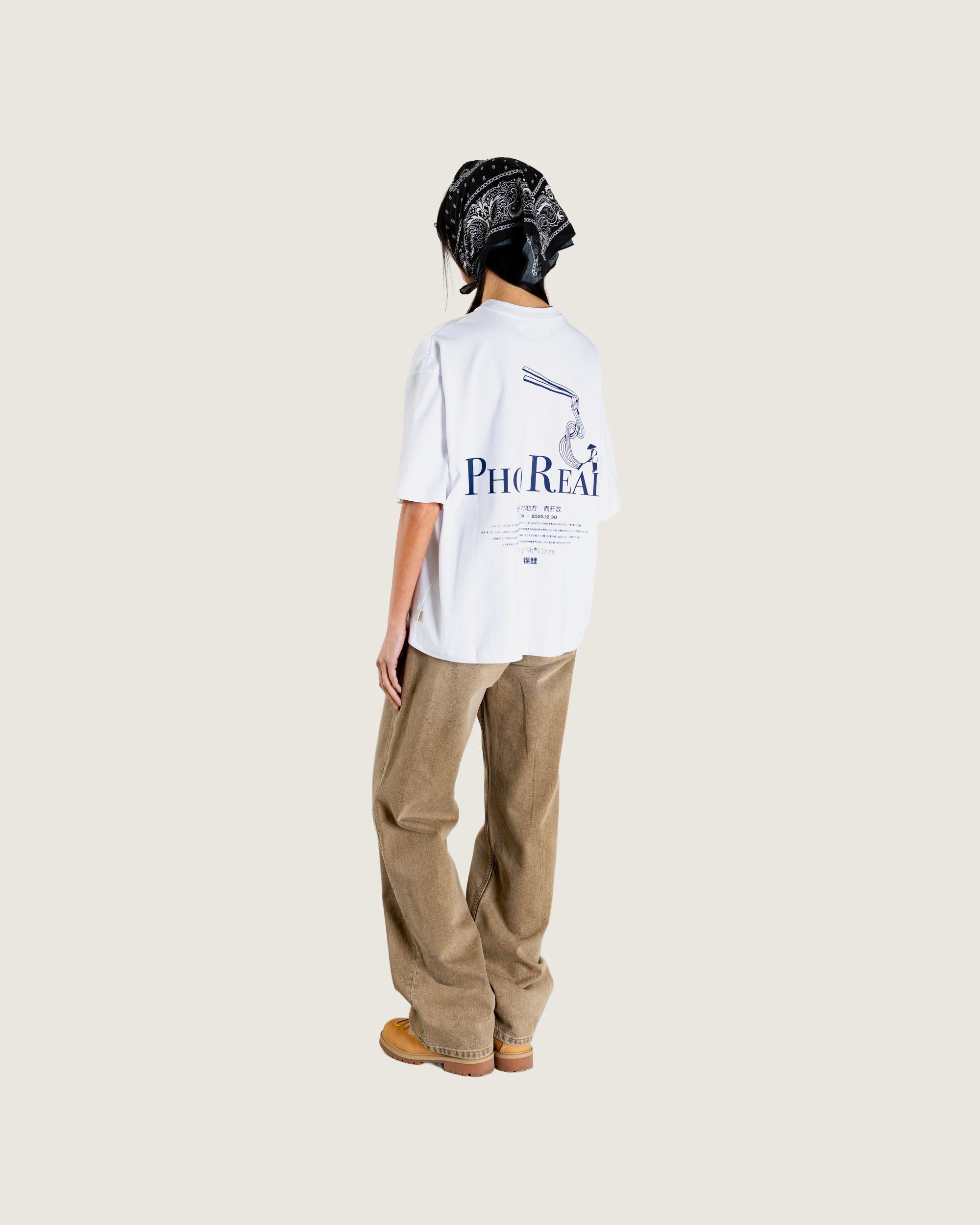 Woodbird Female WBJuno Pho Tee T-Shirts White