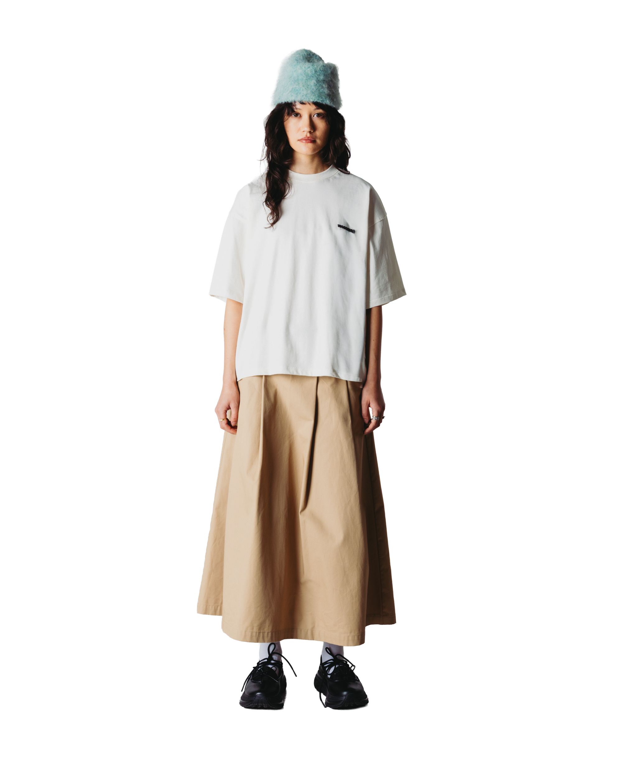 Woodbird Female WBJuno Tram Tee T-Shirts Off White