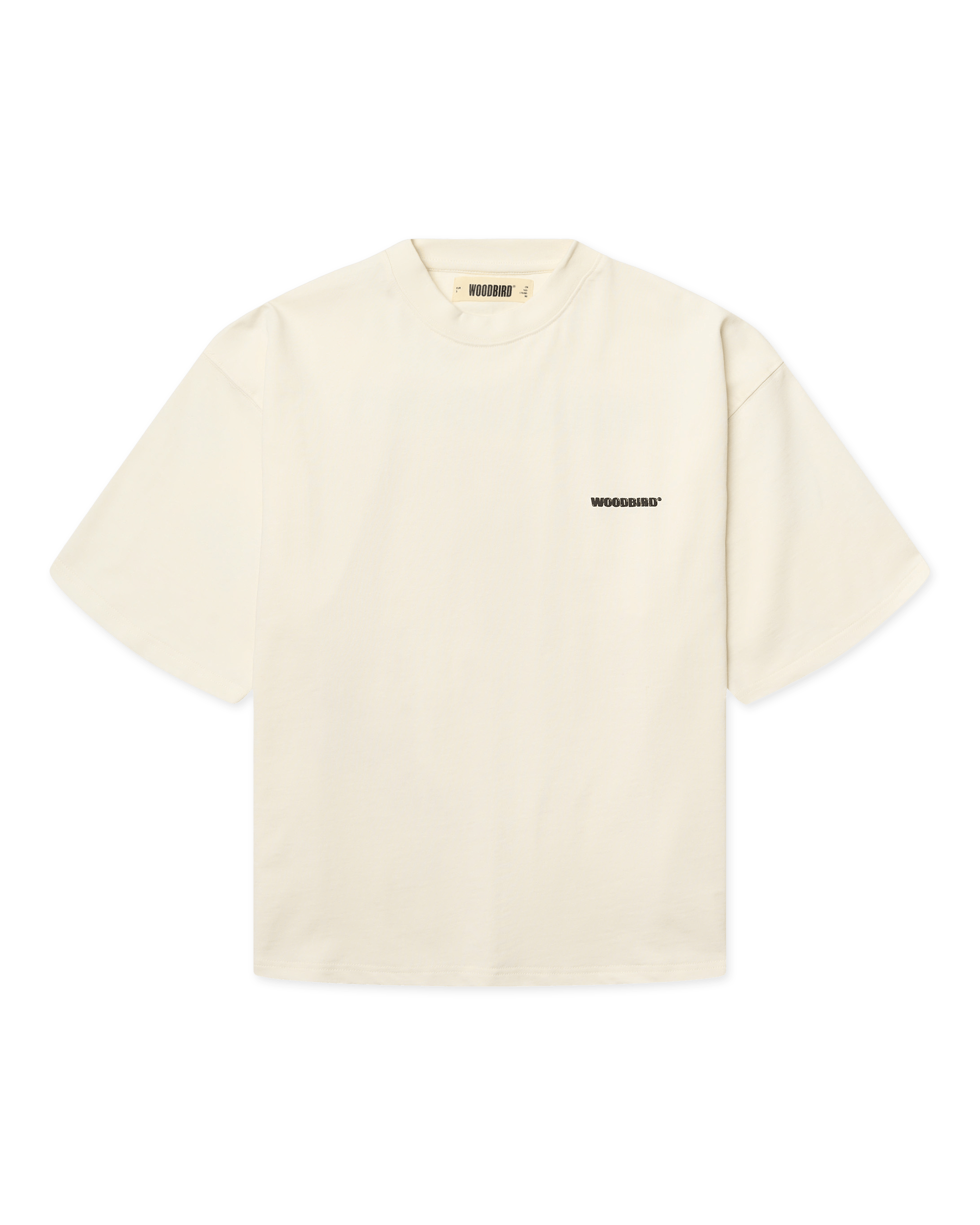 Woodbird Female WBJuno Tram Tee T-Shirts Off White