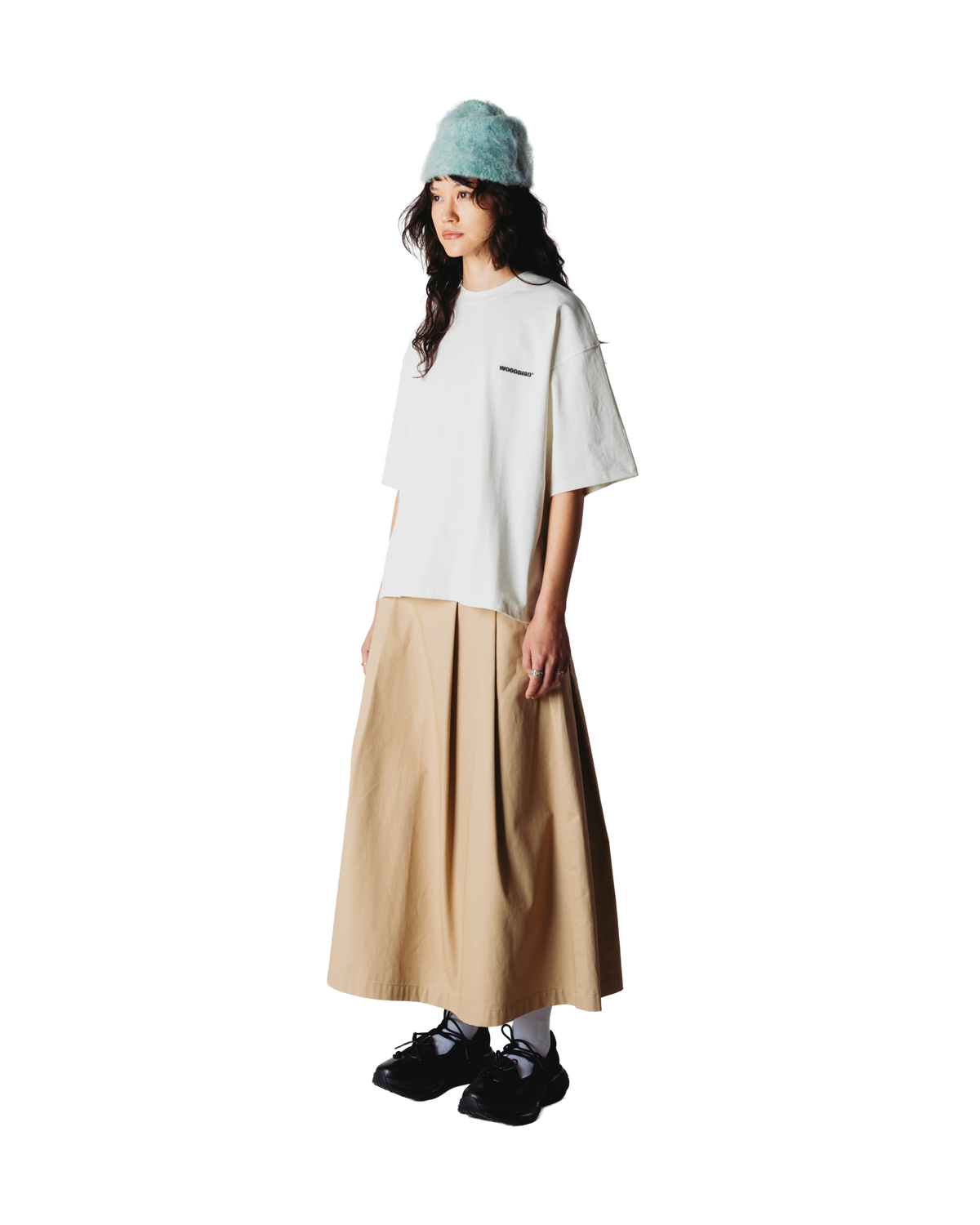 Woodbird Female WBJuno Tram Tee T-Shirts Off White