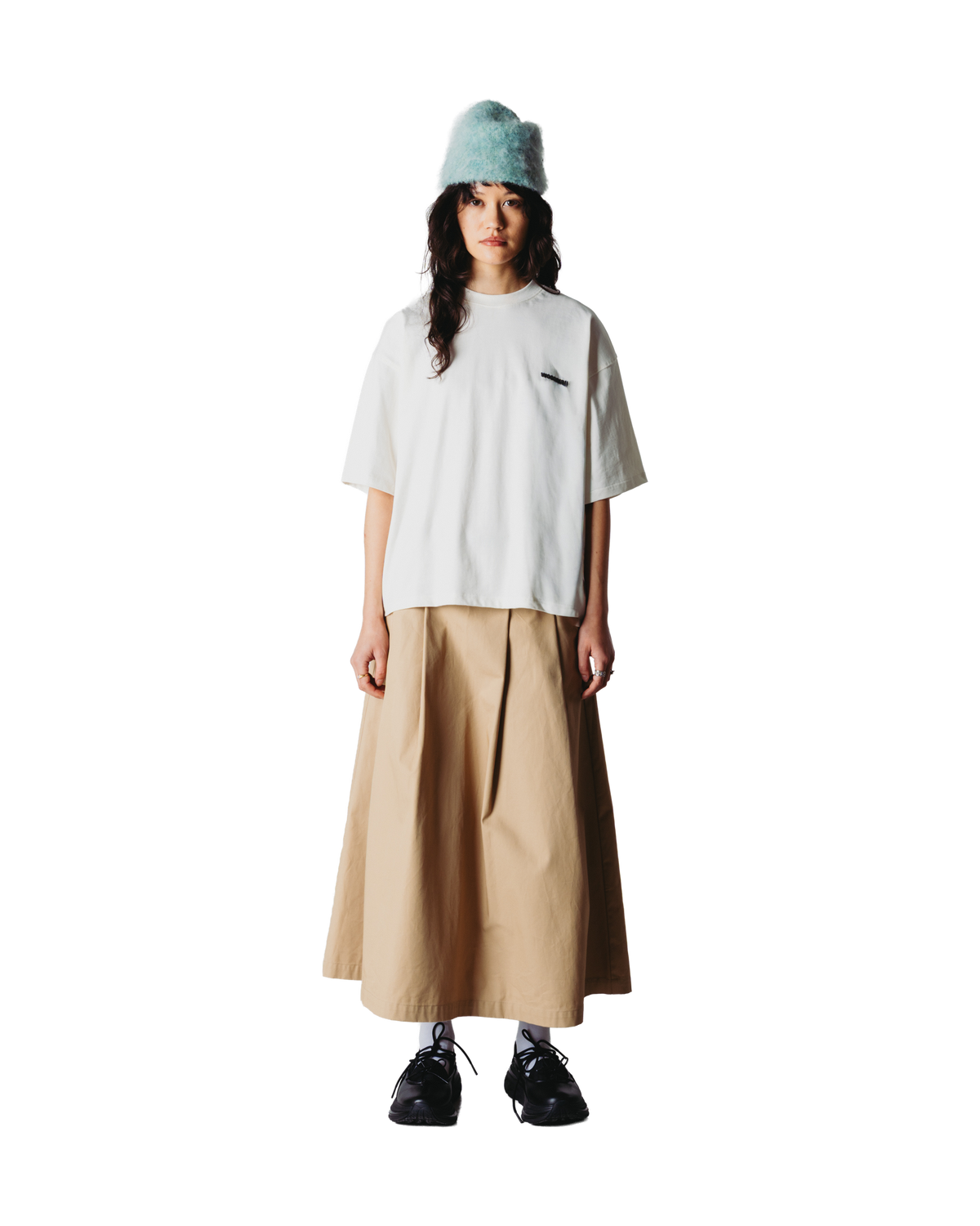 Woodbird Female WBJuno Tram Tee T-Shirts Off White
