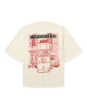 Woodbird Female WBJuno Tram Tee T-Shirts Off White