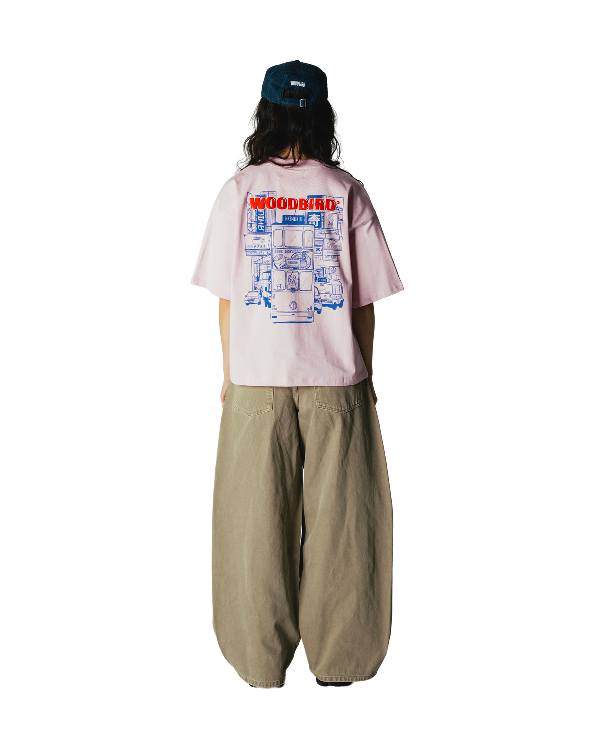 Woodbird Female WBJuno Tram Tee T-Shirts Violet