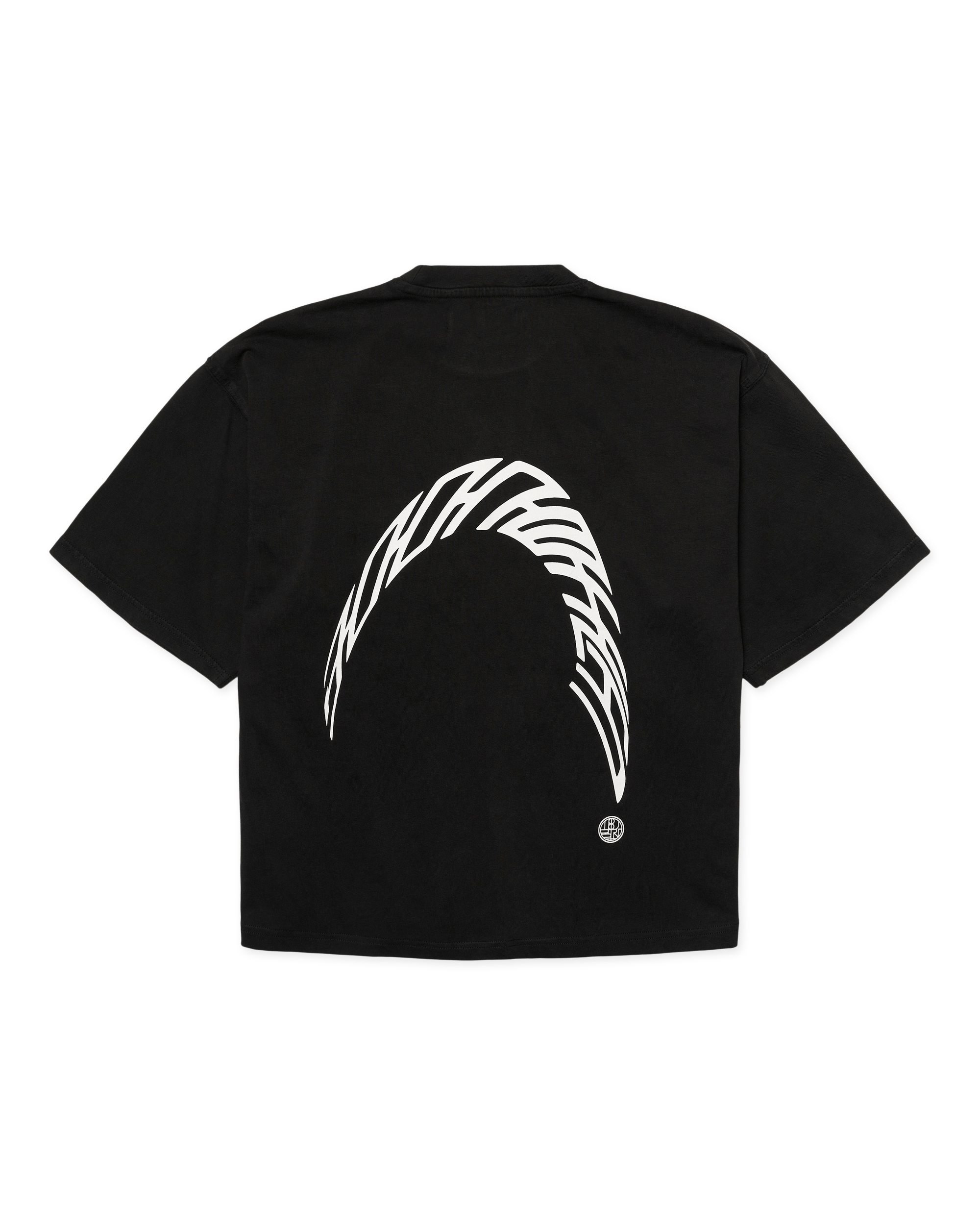 Woodbird Female WBJuno Warp Acid Tee T-Shirts Washed Black