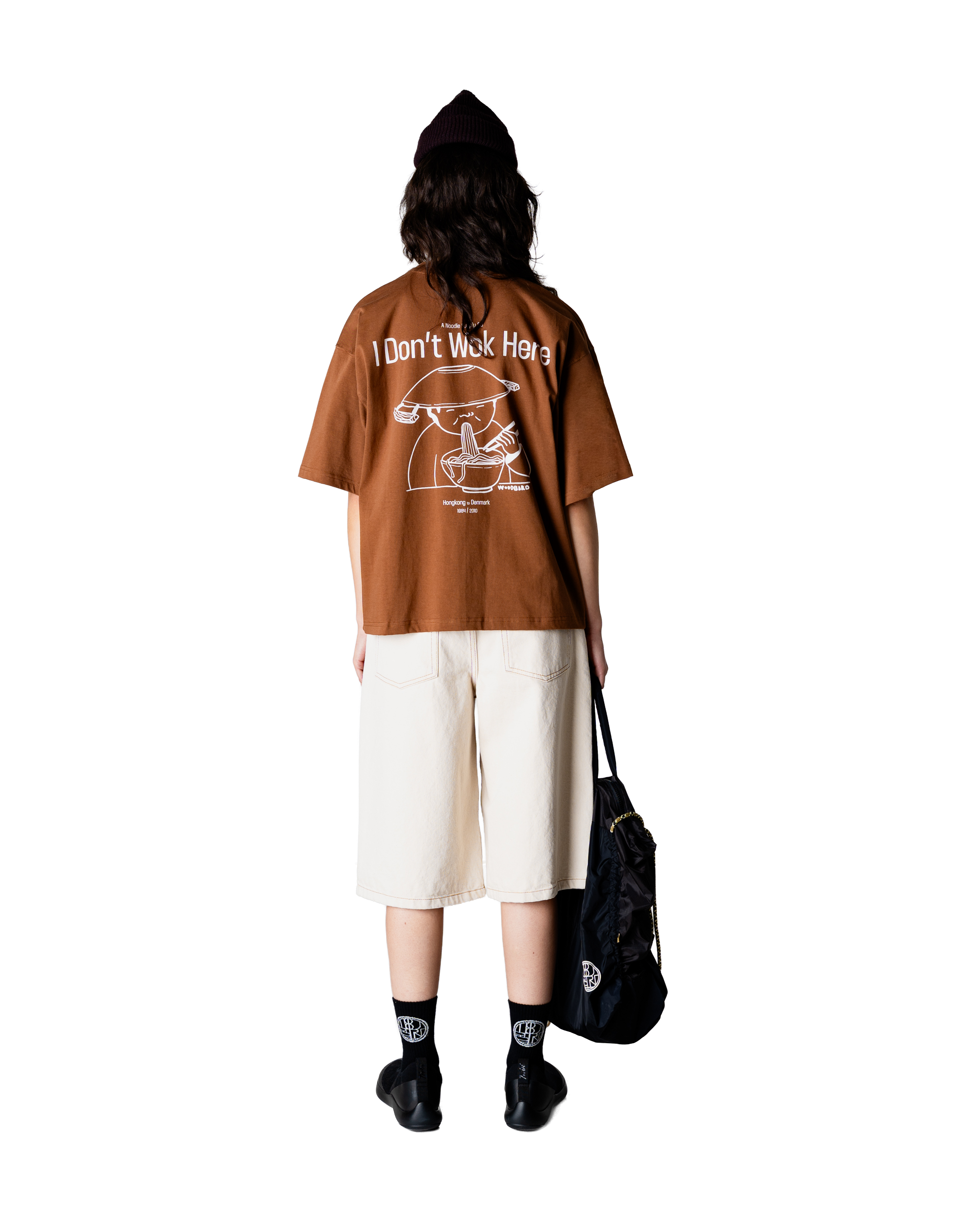 Woodbird Female WBJuno Wok Tee T-Shirts Mid Brown