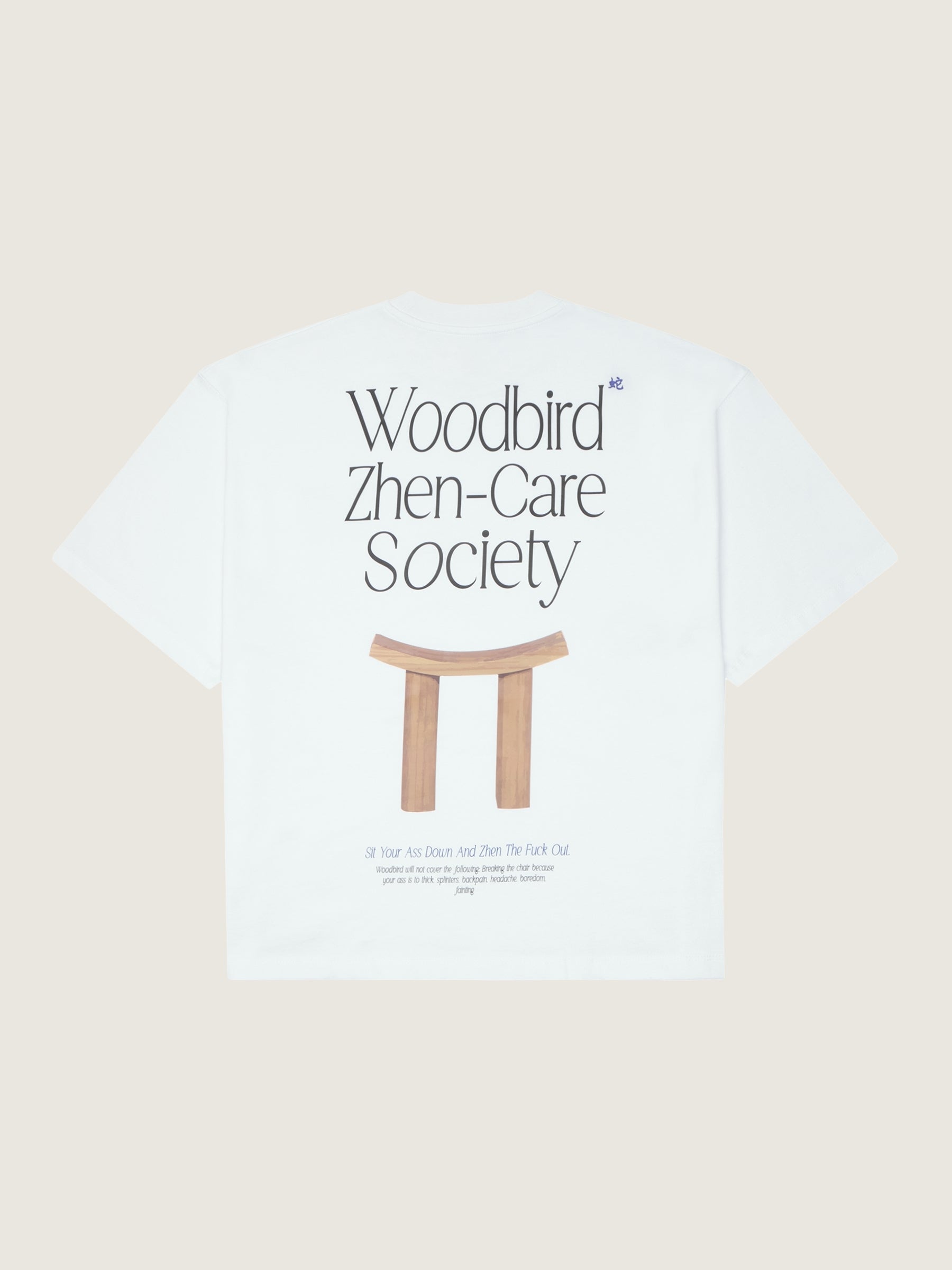 Woodbird Female WBJuno Zhen Tee T-Shirts White