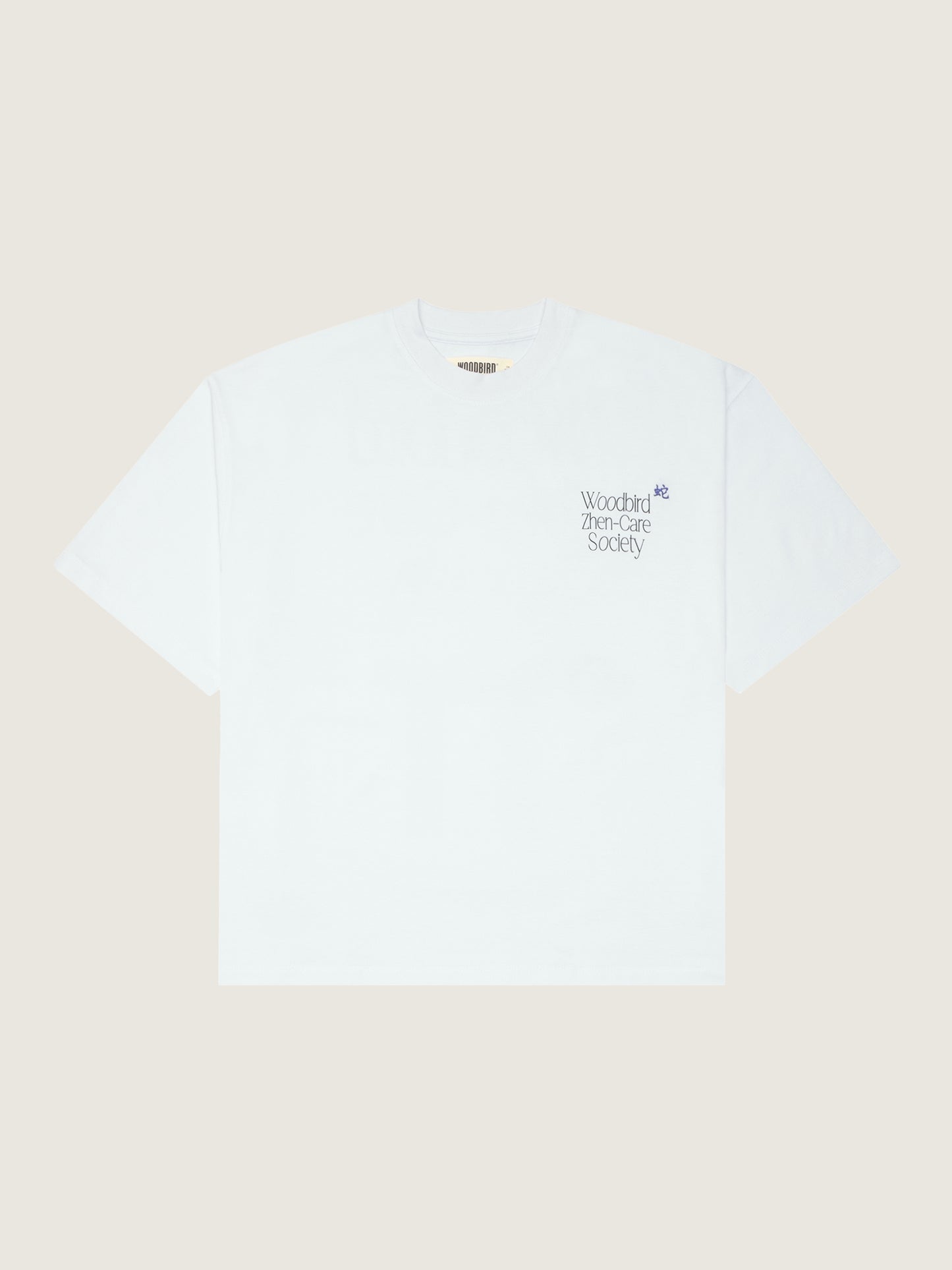 Woodbird Female WBJuno Zhen Tee T-Shirts White