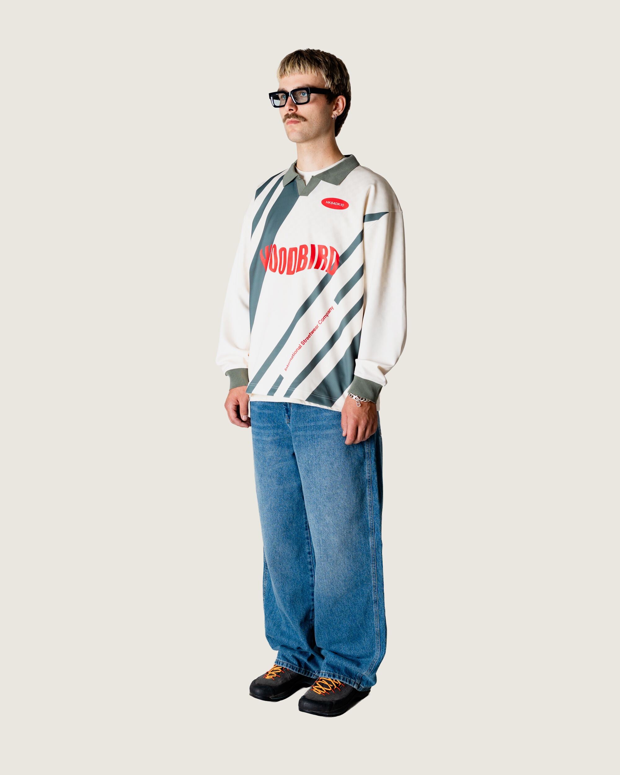 Woodbird WBKai L/S Sport Tee T-Shirts Off White