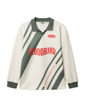 Woodbird WBKai L/S Sport Tee T-Shirts Off White