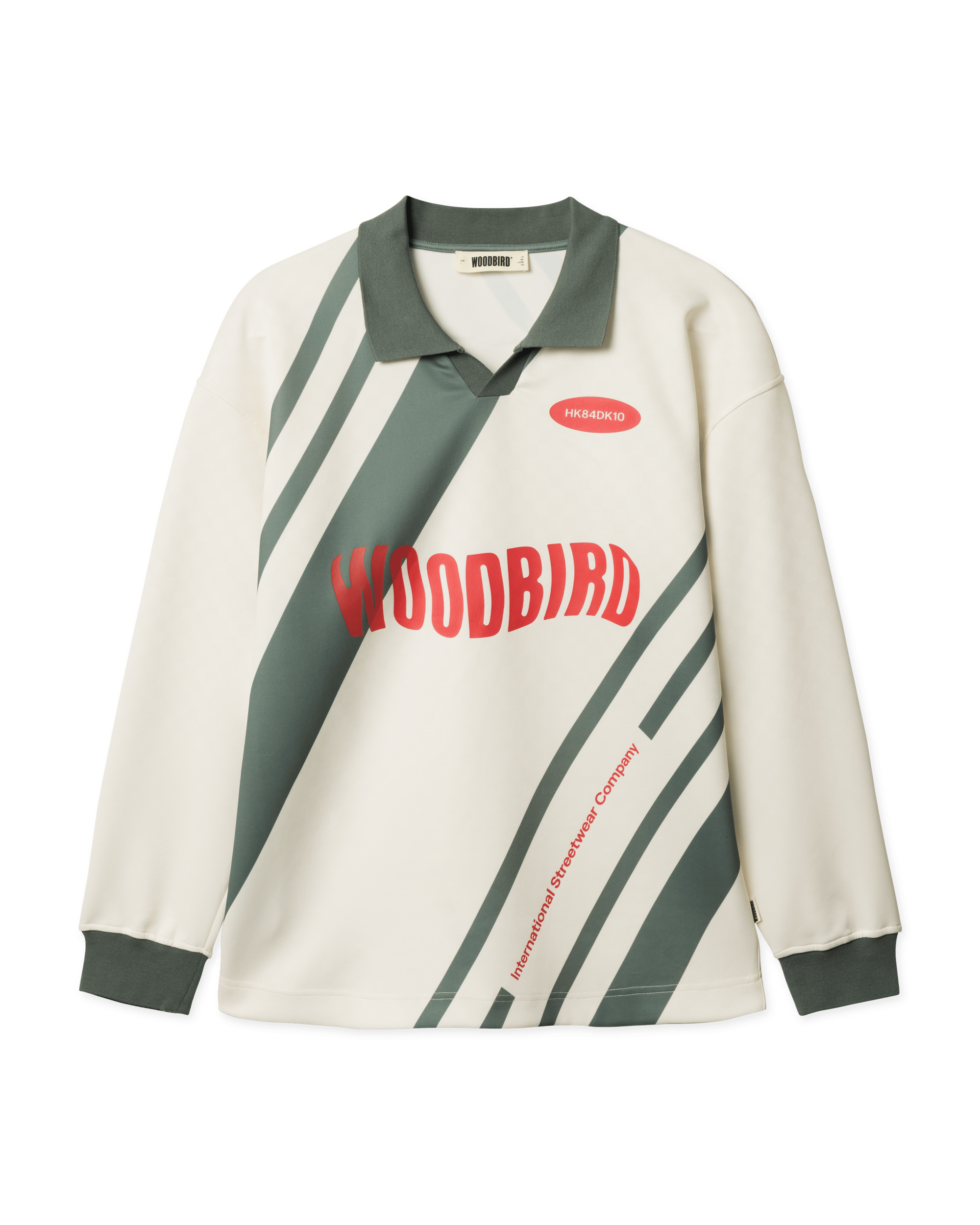 Woodbird WBKai L/S Sport Tee T-Shirts Off White