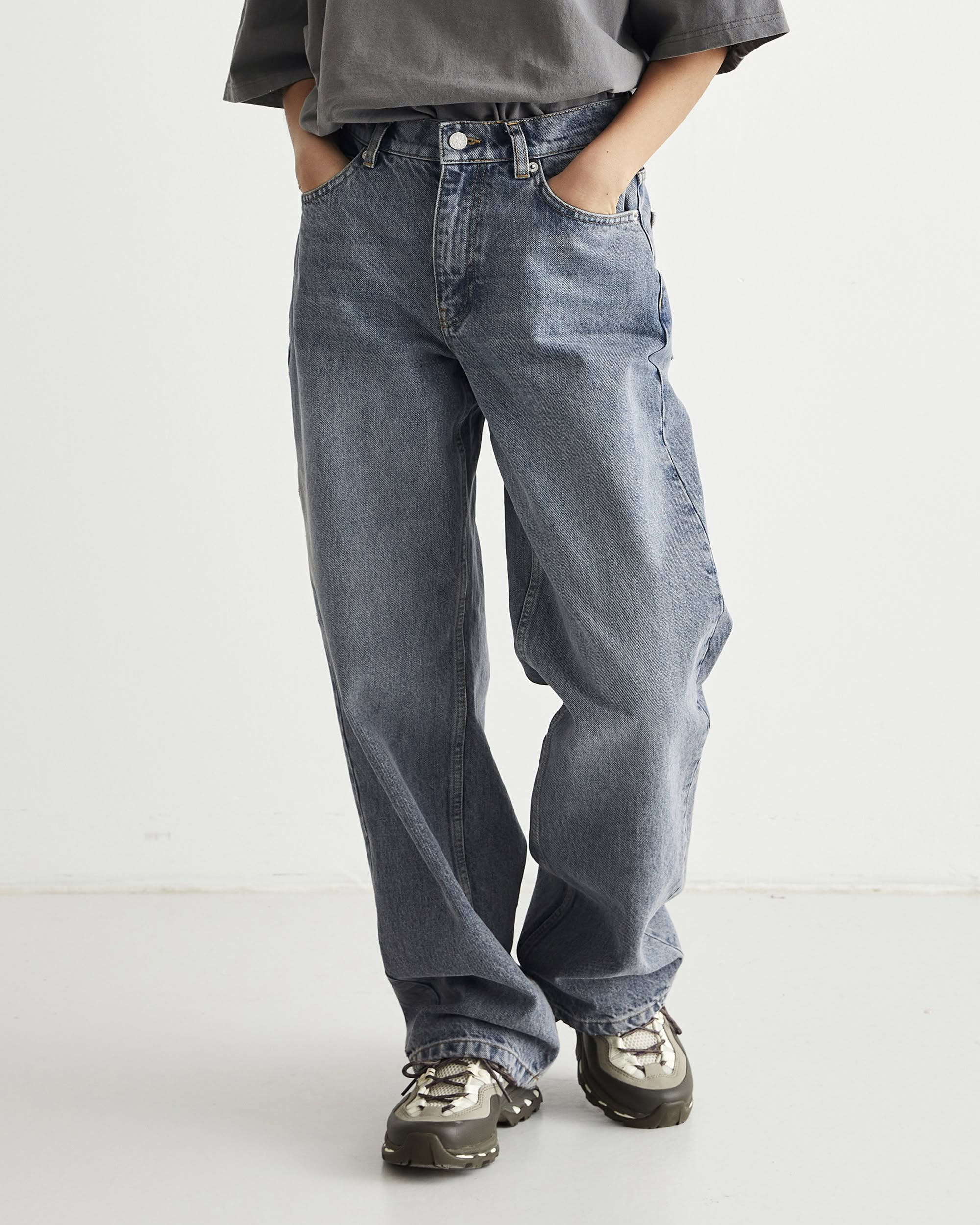 Woodbird Female WBKathy Bone Jeans Jeans Kold blå