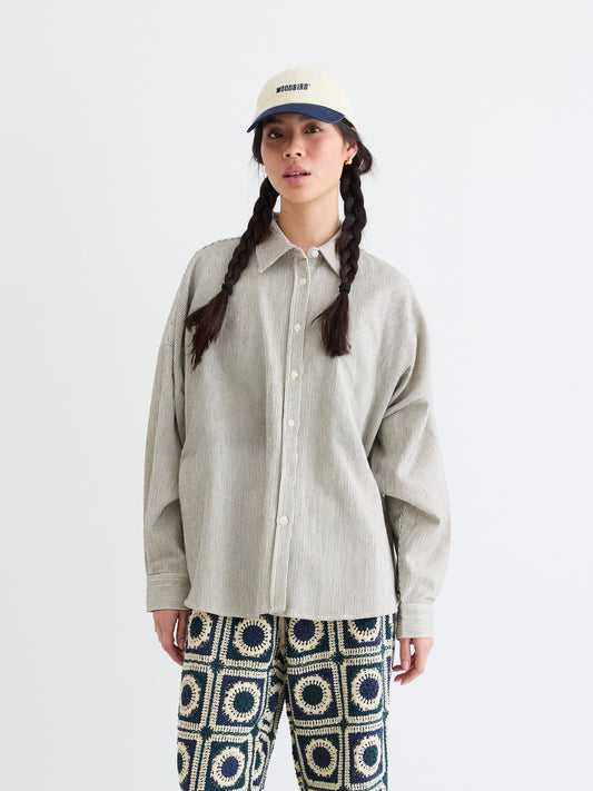 Woodbird Female WBKendal Cargo Shirt Shirts Off White