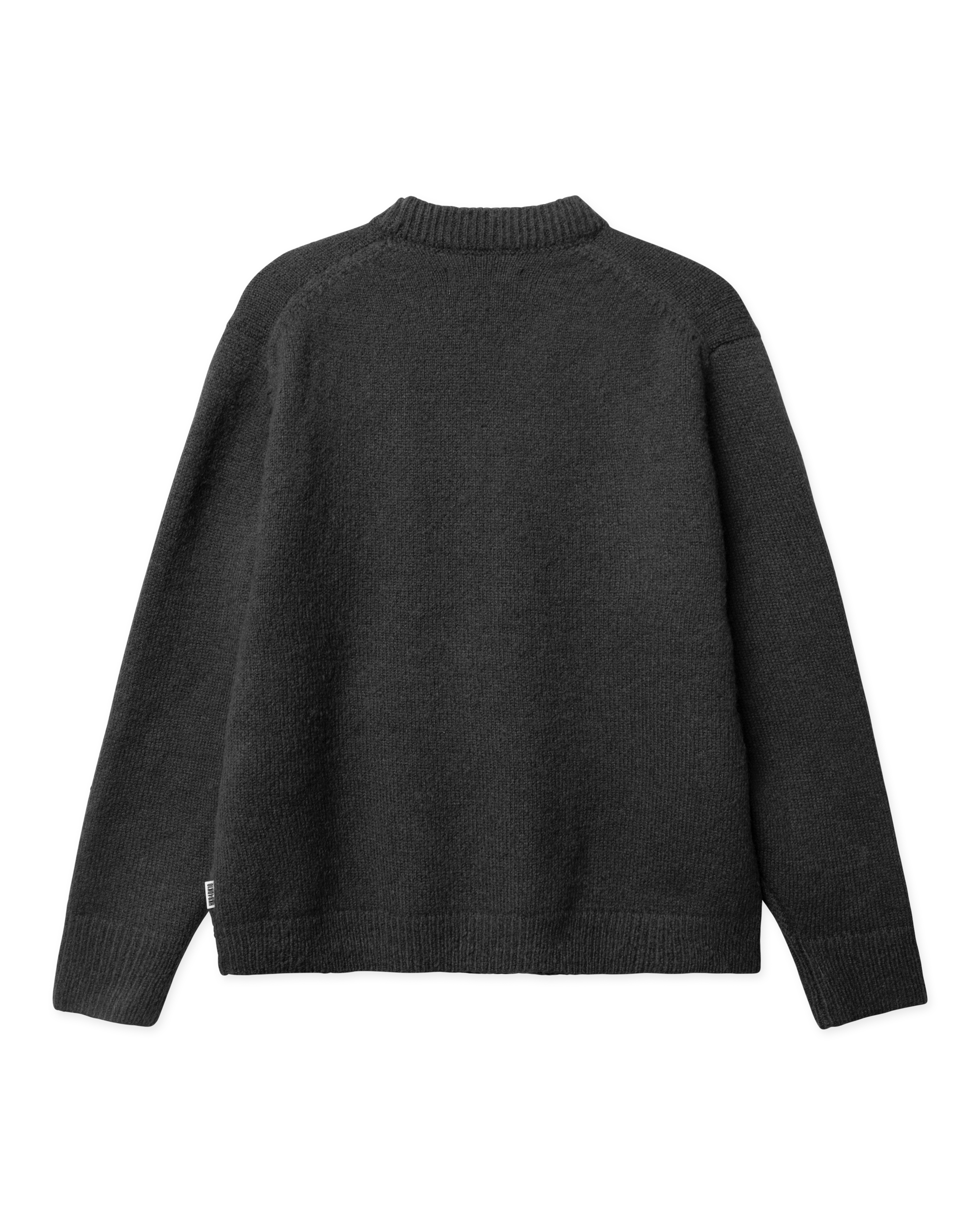 Woodbird WBKoon Zip Whole Cardigan Knits Medium Grey