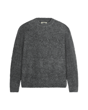 Woodbird WBKurt Loop Crew Knits Asphalt