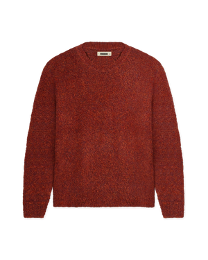 Woodbird WBKurt Loop Crew Knits Dark Red