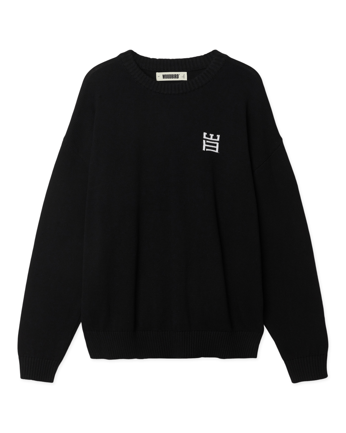 Woodbird WBKurt Stamp Base Knits Black