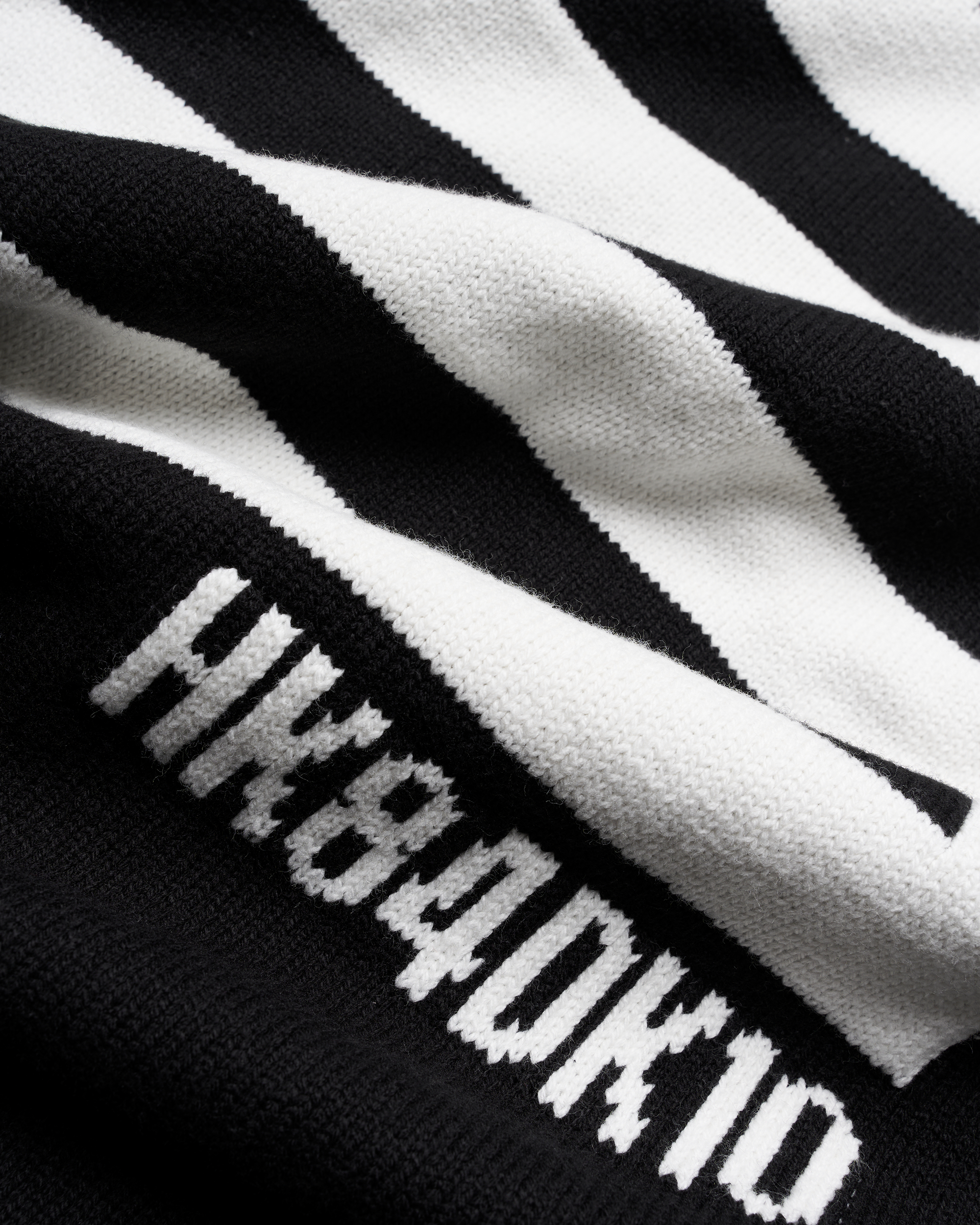 Woodbird WBKurt Stamp Crew Knits Black