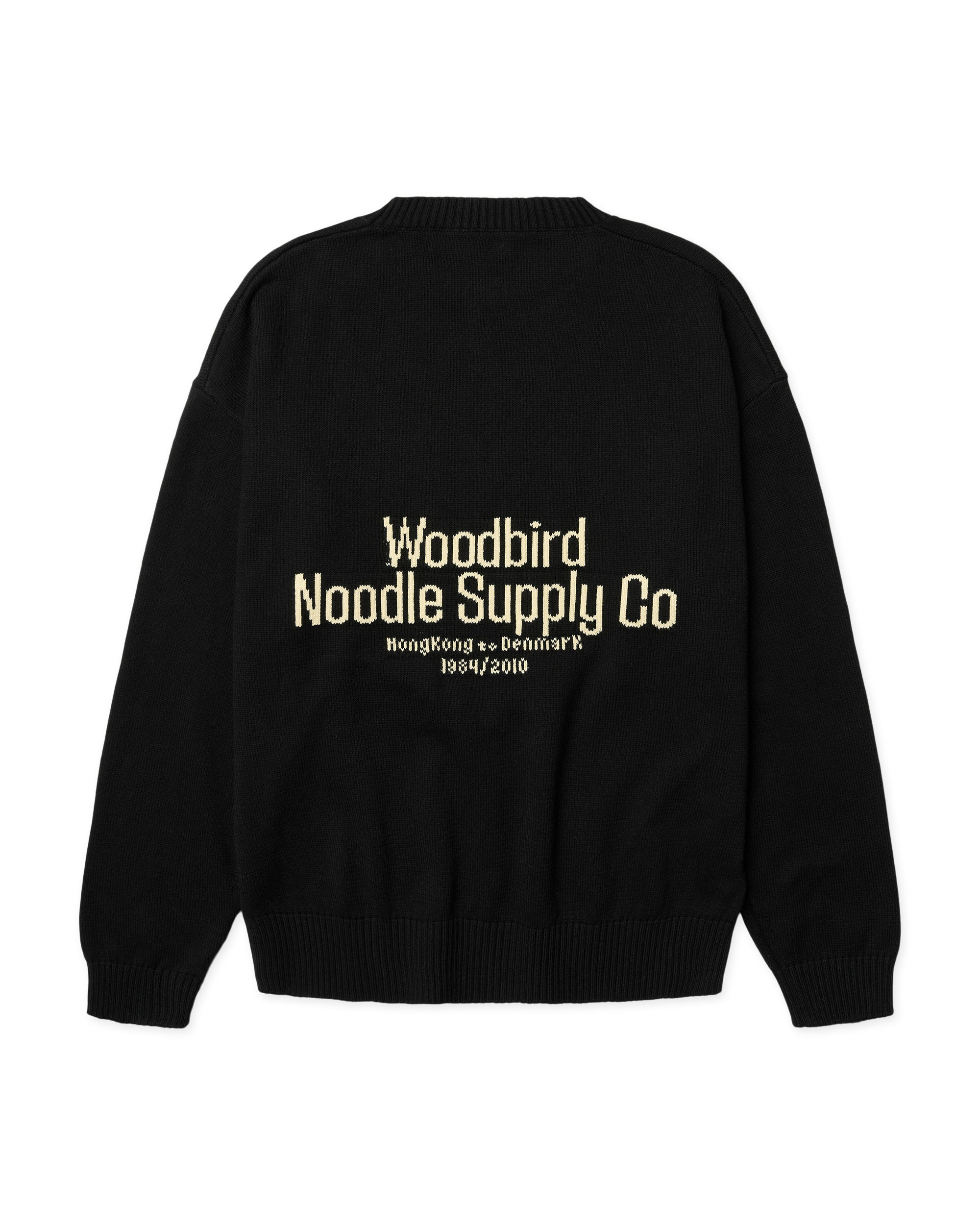 Woodbird WBKurt Supply Crew Knits Black