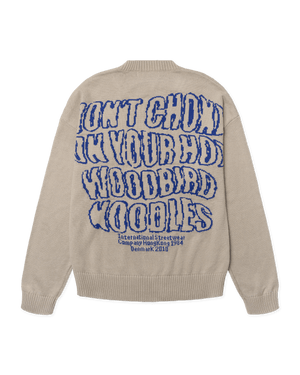 Woodbird WBKurt Wobbly Crew Knits Stone