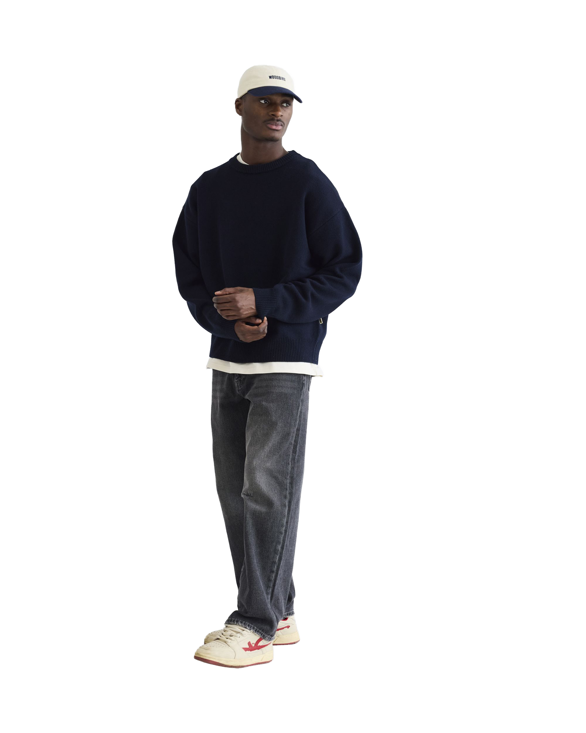 Woodbird WBKurt base Knit Knits Navy