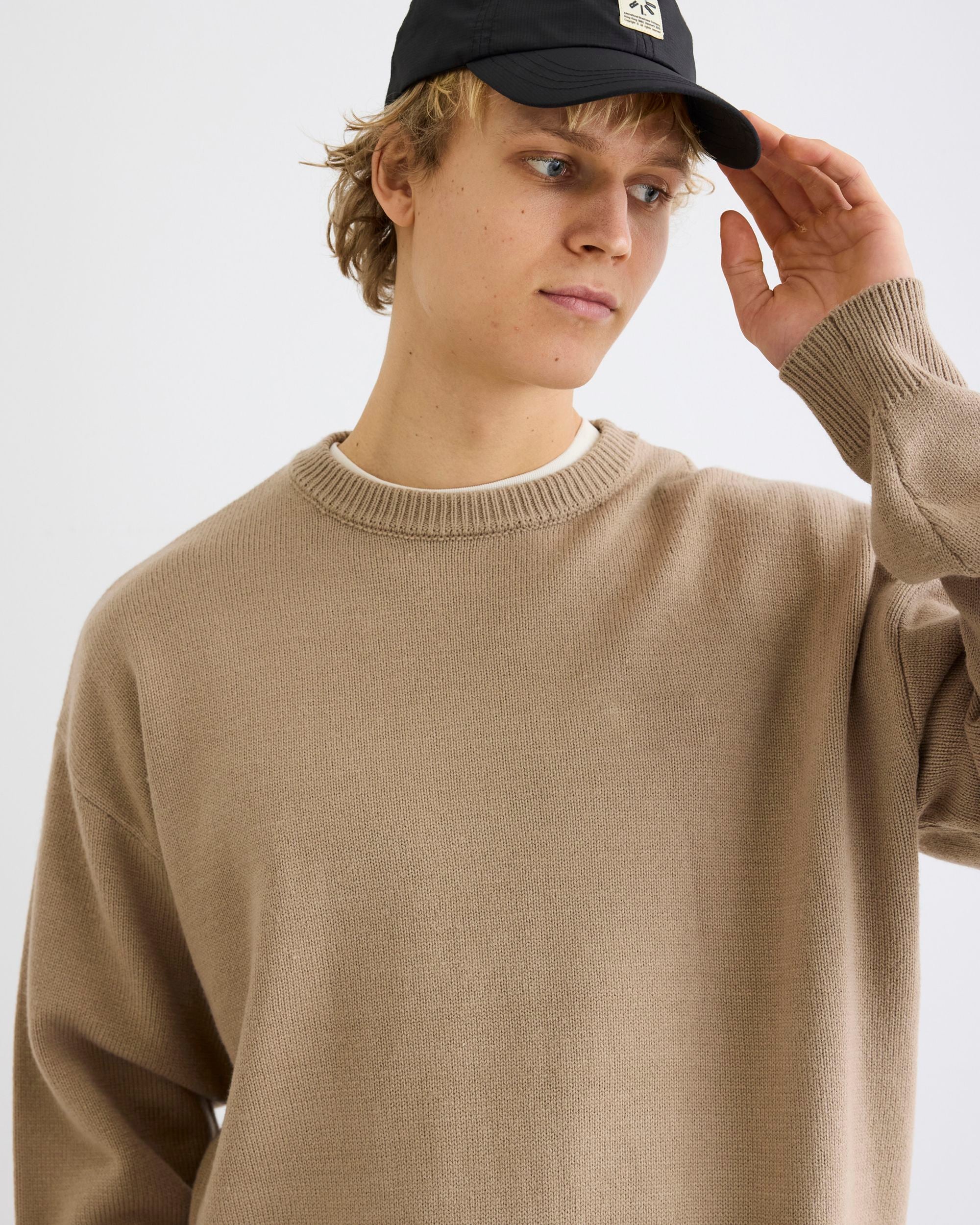 Woodbird WBKurt base Knit Knits Stone
