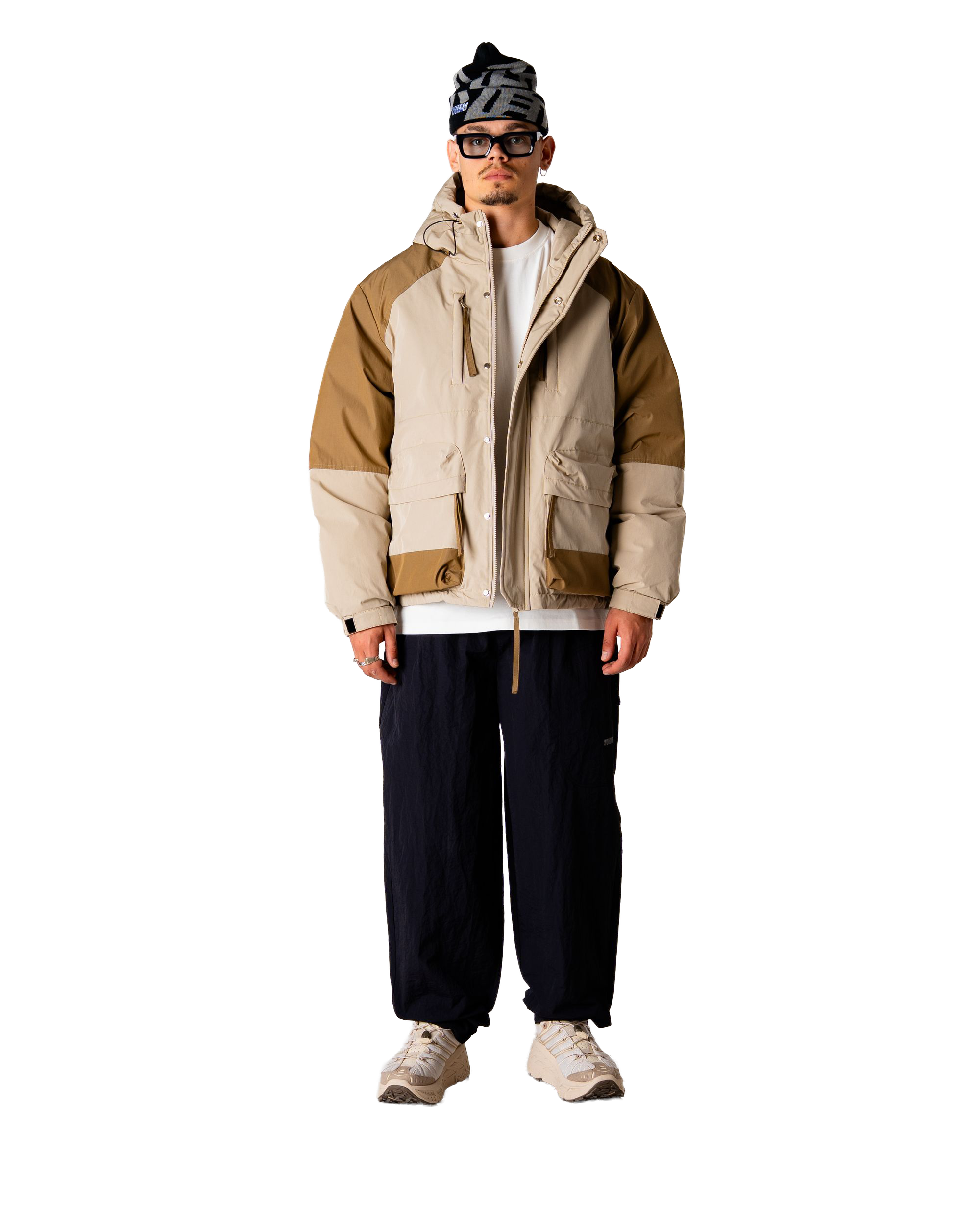 Woodbird WBLao Tech Jacket Outerwear Khaki