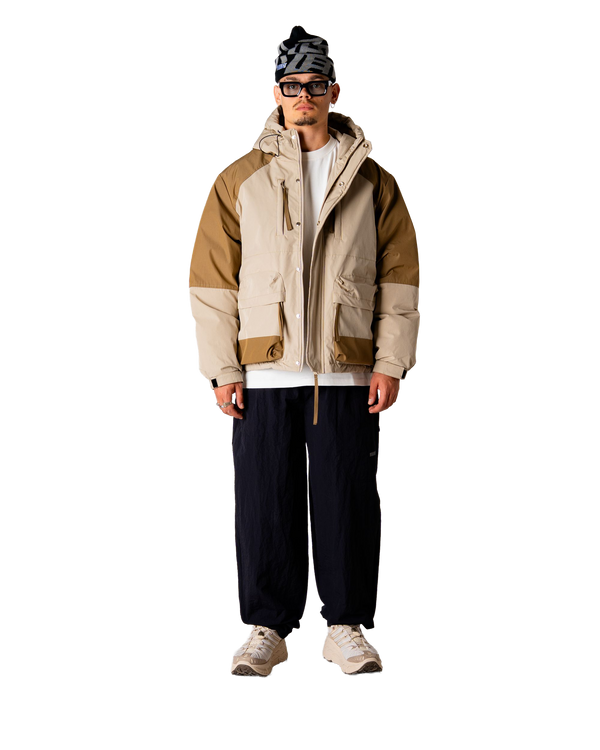 Woodbird WBLao Tech Jacket Outerwear Khaki