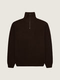 WBLass Wool Half-Zip - Brown