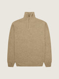 WBLass Wool Half-Zip - Stone