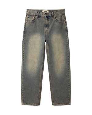 Woodbird WBLeroy Aged Jeans Jeans Dark Blue