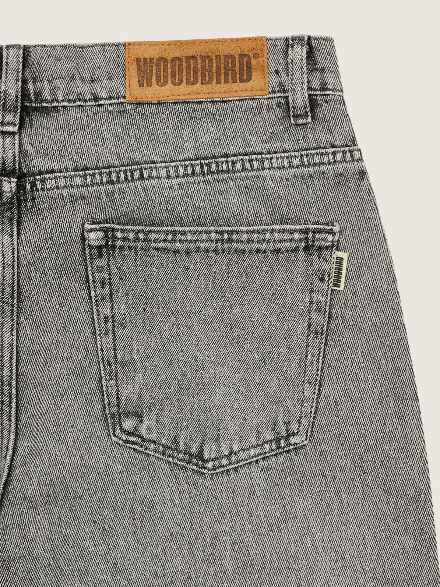 Woodbird WBLeroy Ash Grey Jeans Jeans Grey