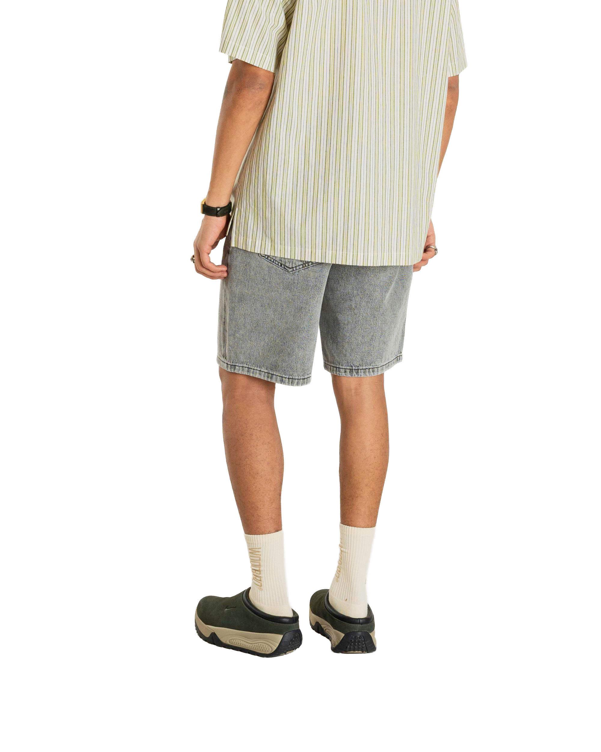 Woodbird WBLeroy Ash Grey Shorts Shorts Grey