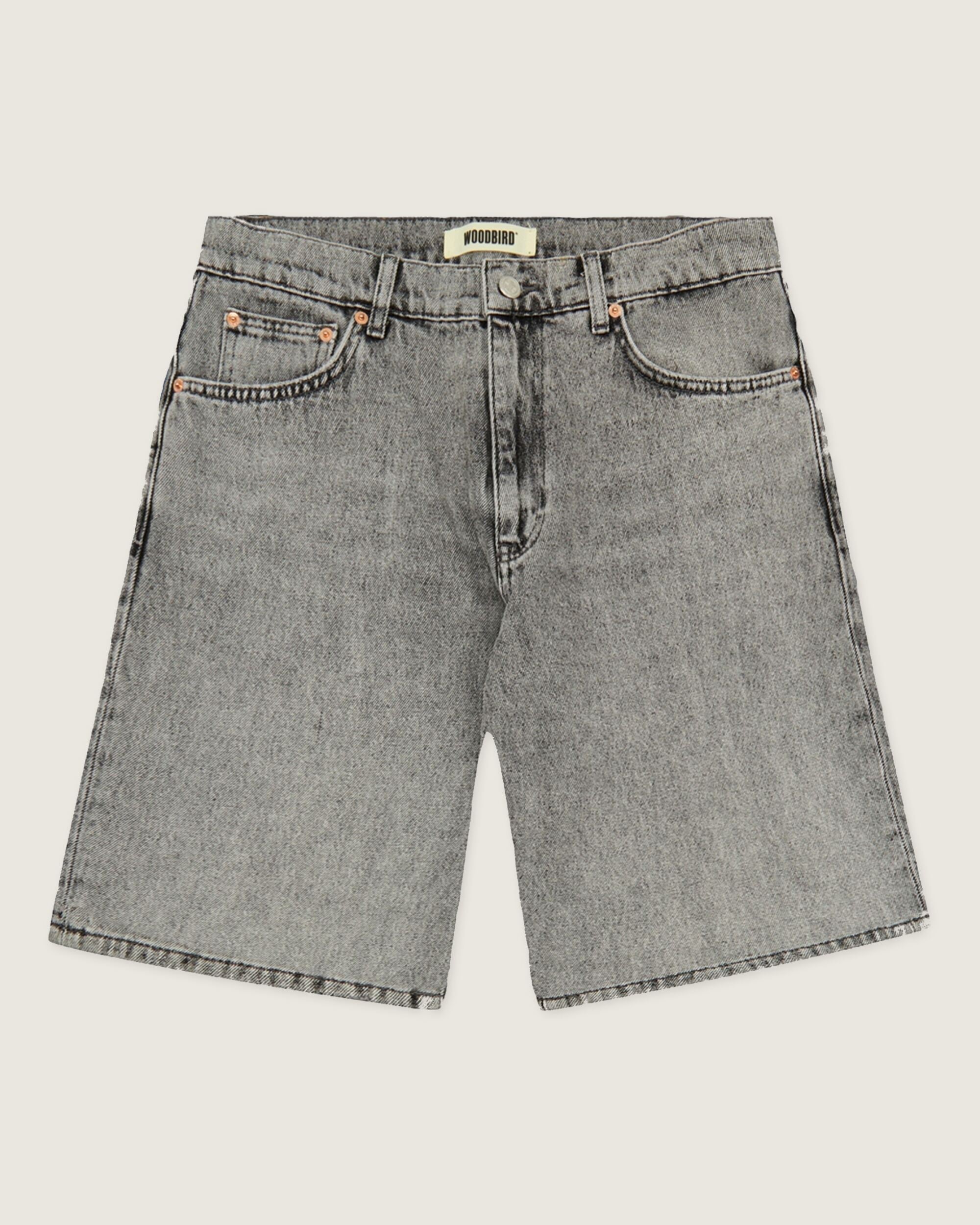 Woodbird WBLeroy Ash Grey Shorts Shorts Grey