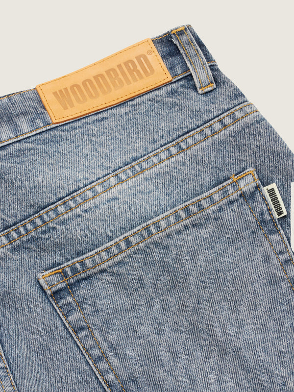 Woodbird WBLeroy Bone Jeans Jeans Grey Blue
