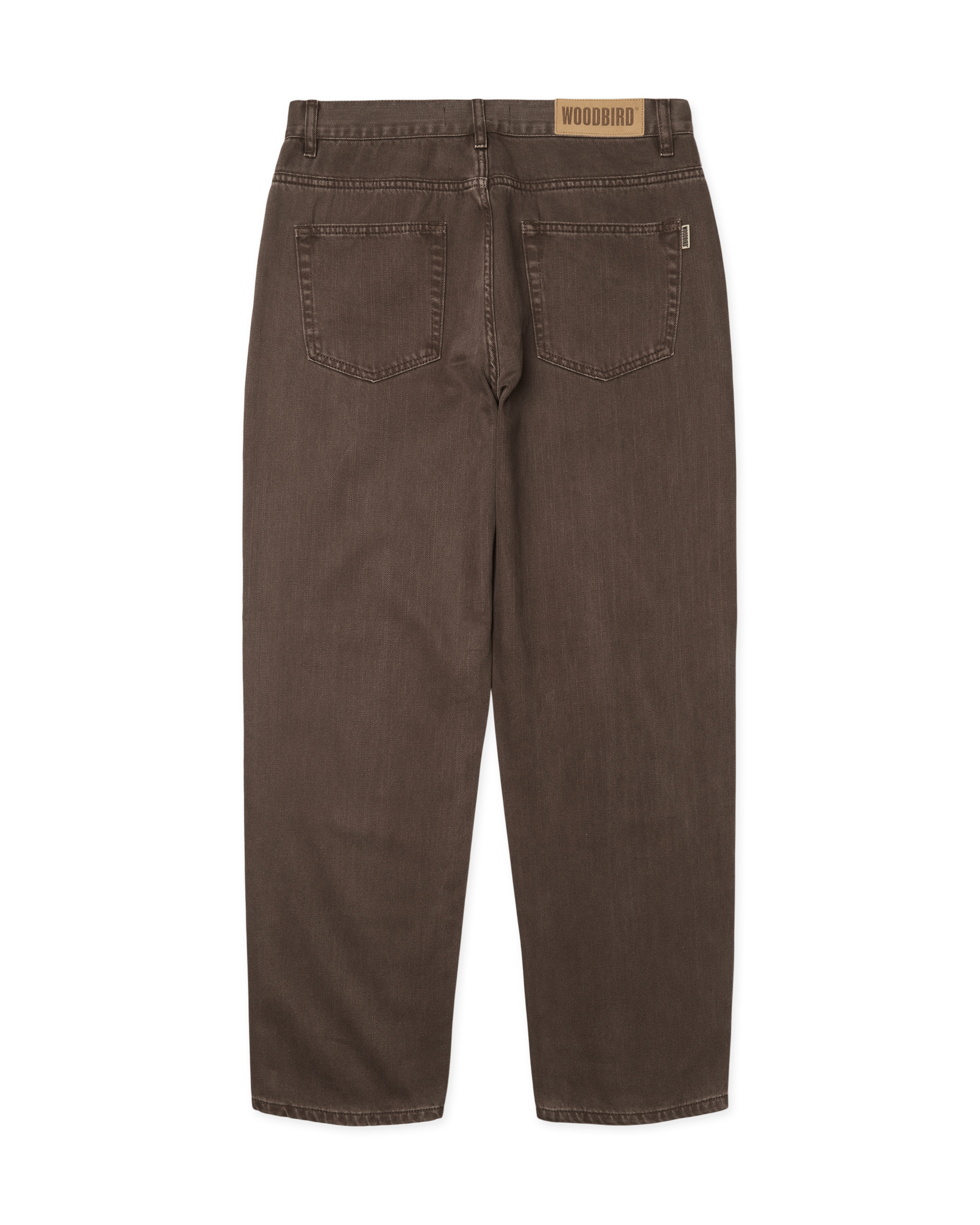 Woodbird WBLeroy Brown Jeans Jeans Washed Brown