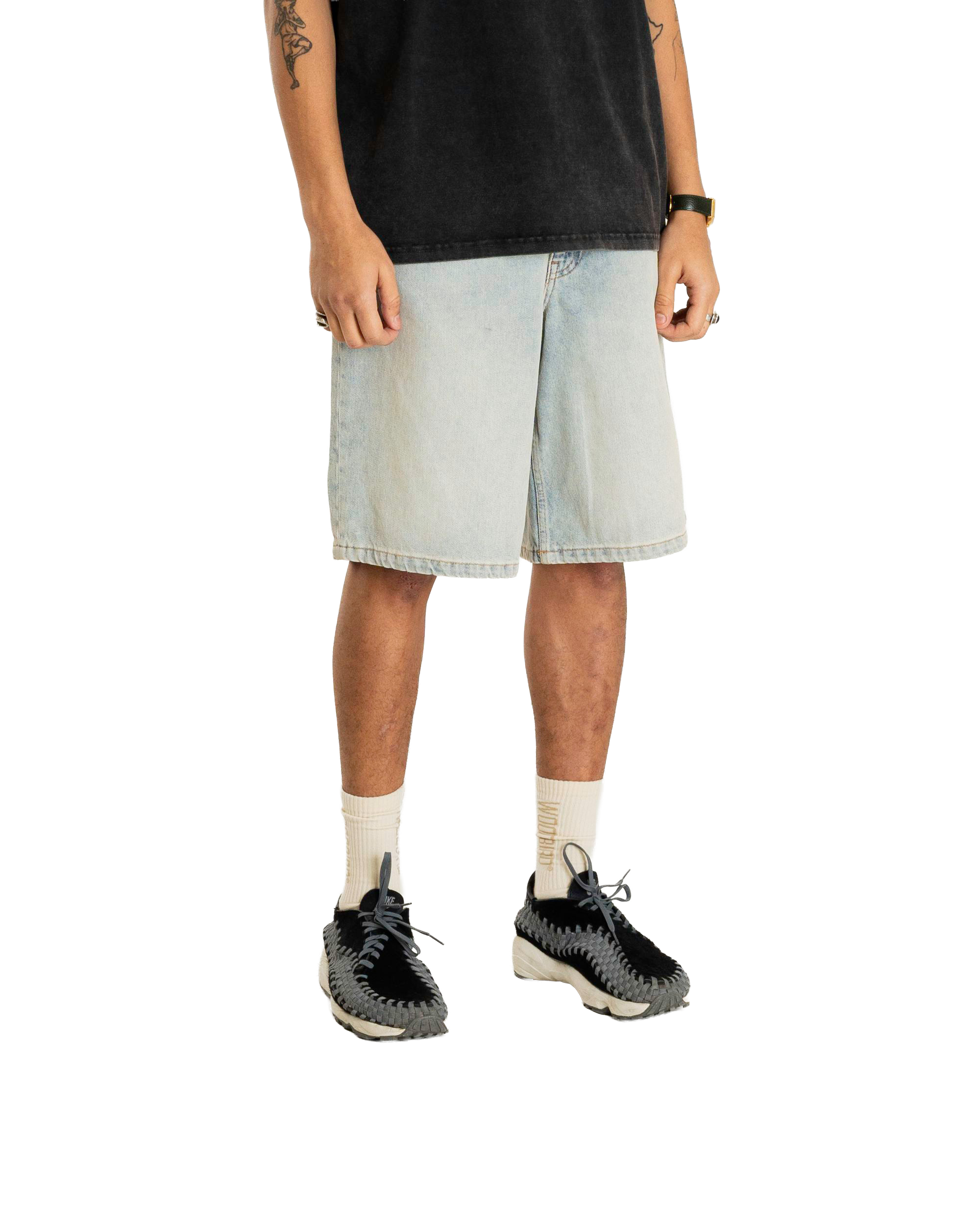 Woodbird WBLeroy Dawn Shorts Shorts Light Blue