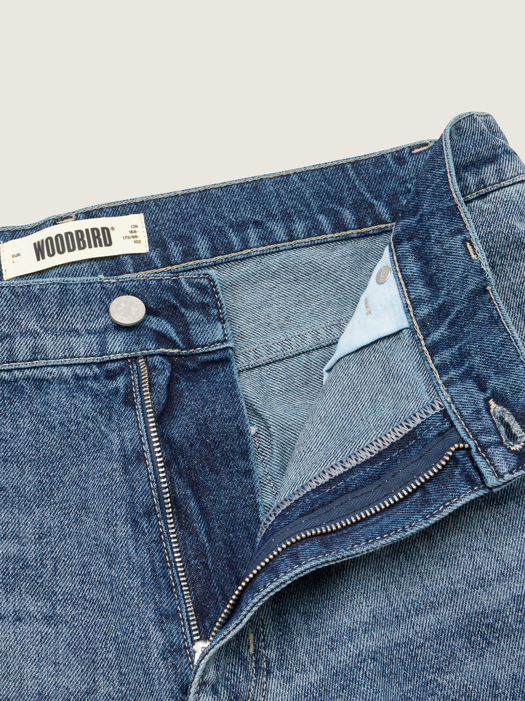 Woodbird WBLeroy Deep90s Jeans Jeans Washed Blue
