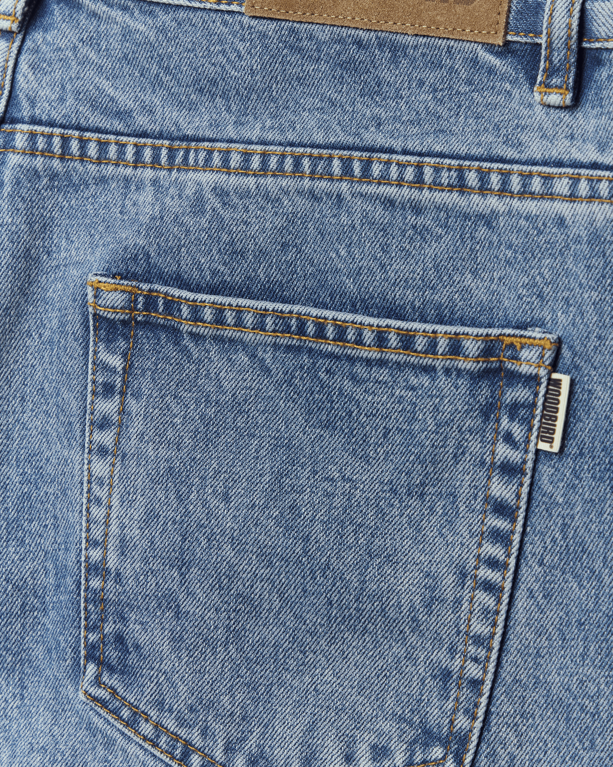 Woodbird WBLeroy Orig Shorts Shorts Blue Washed