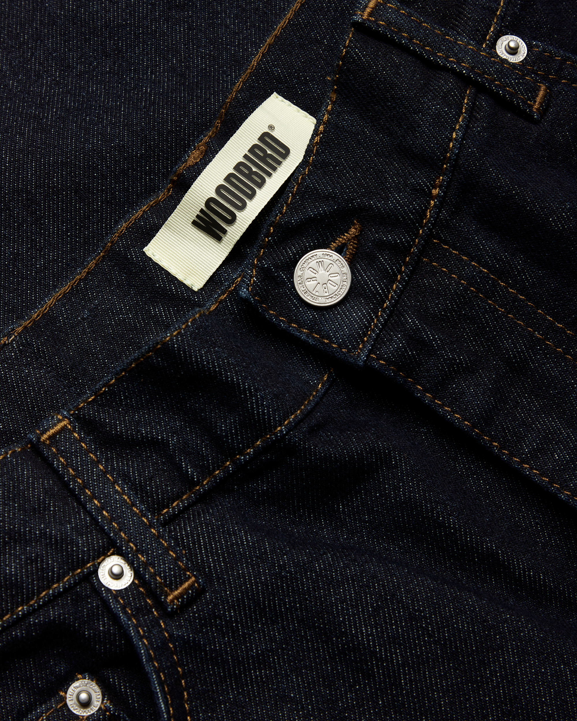 Woodbird WBLeroy Raw Jeans Jeans Raw Blue