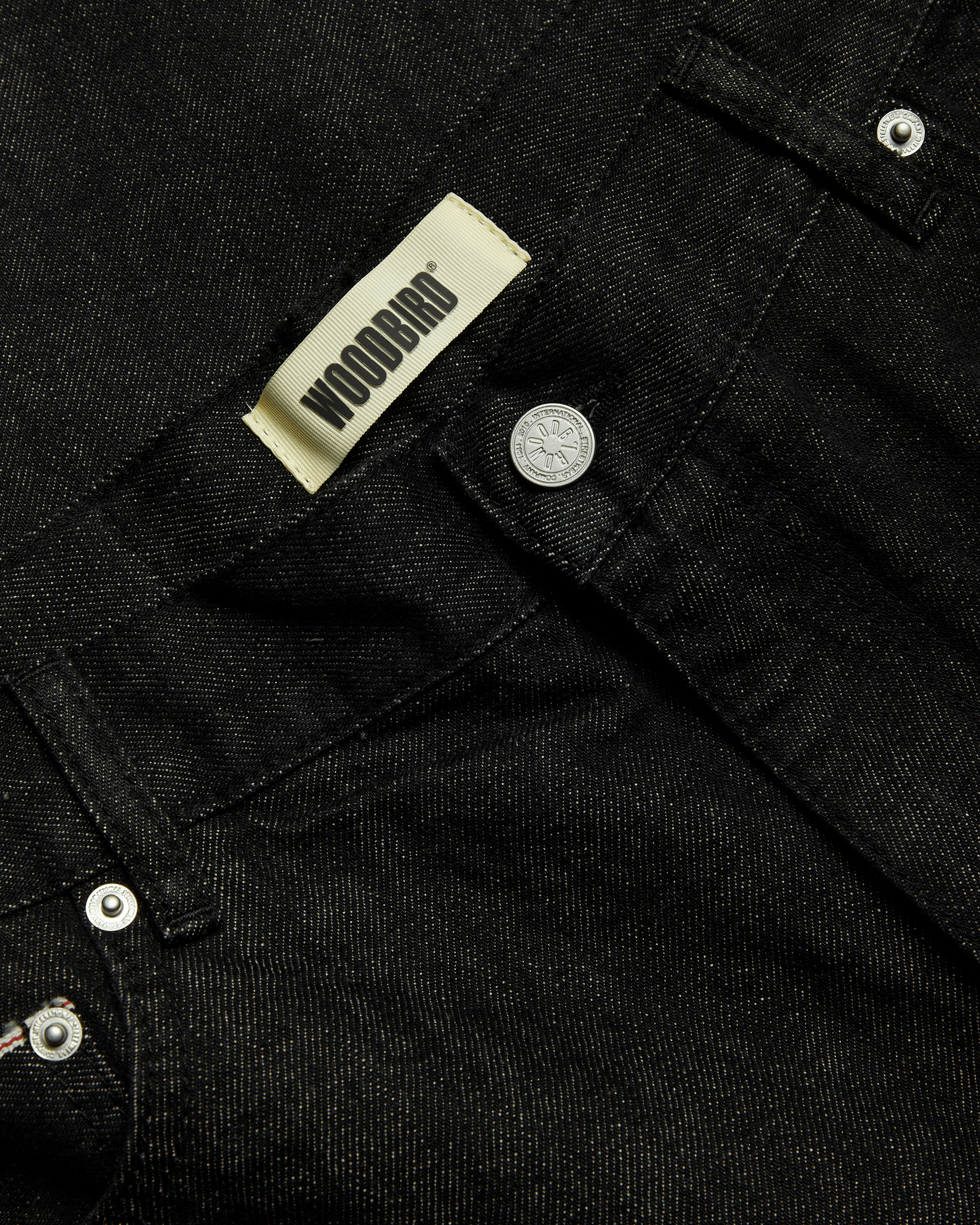 Woodbird WBLeroy Selvedge Jeans Jeans Black