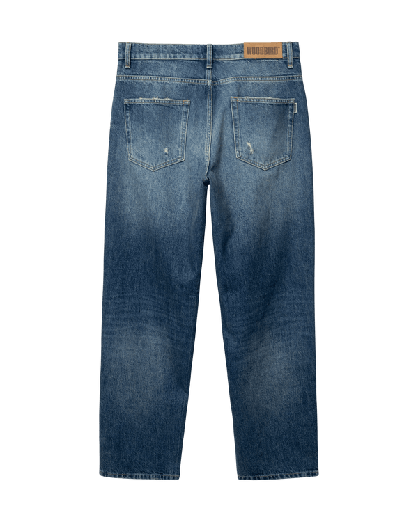 Woodbird WBLeroy Storm Jeans Jeans Dark Blue
