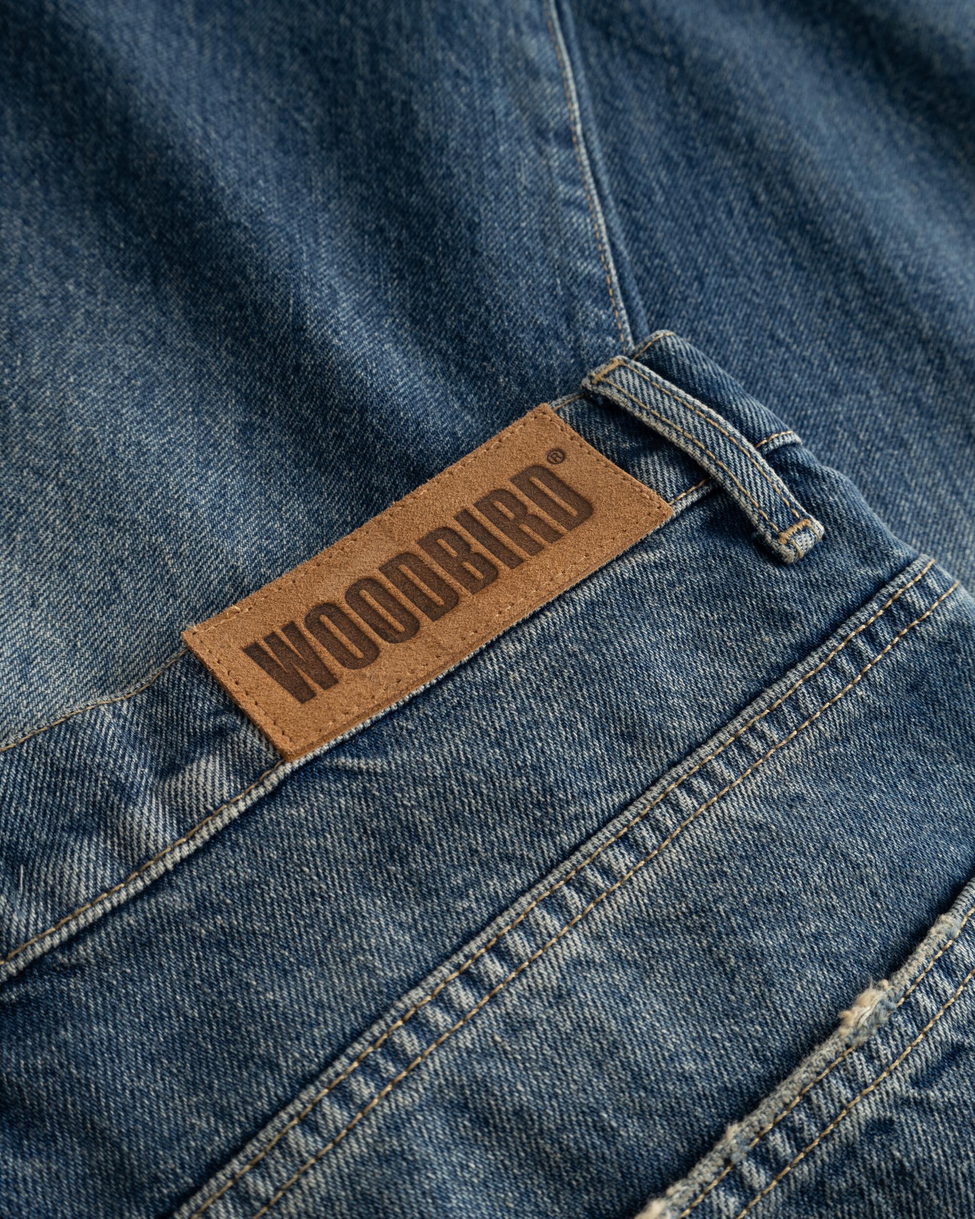 Woodbird WBLeroy Storm Jeans Jeans Dark Blue