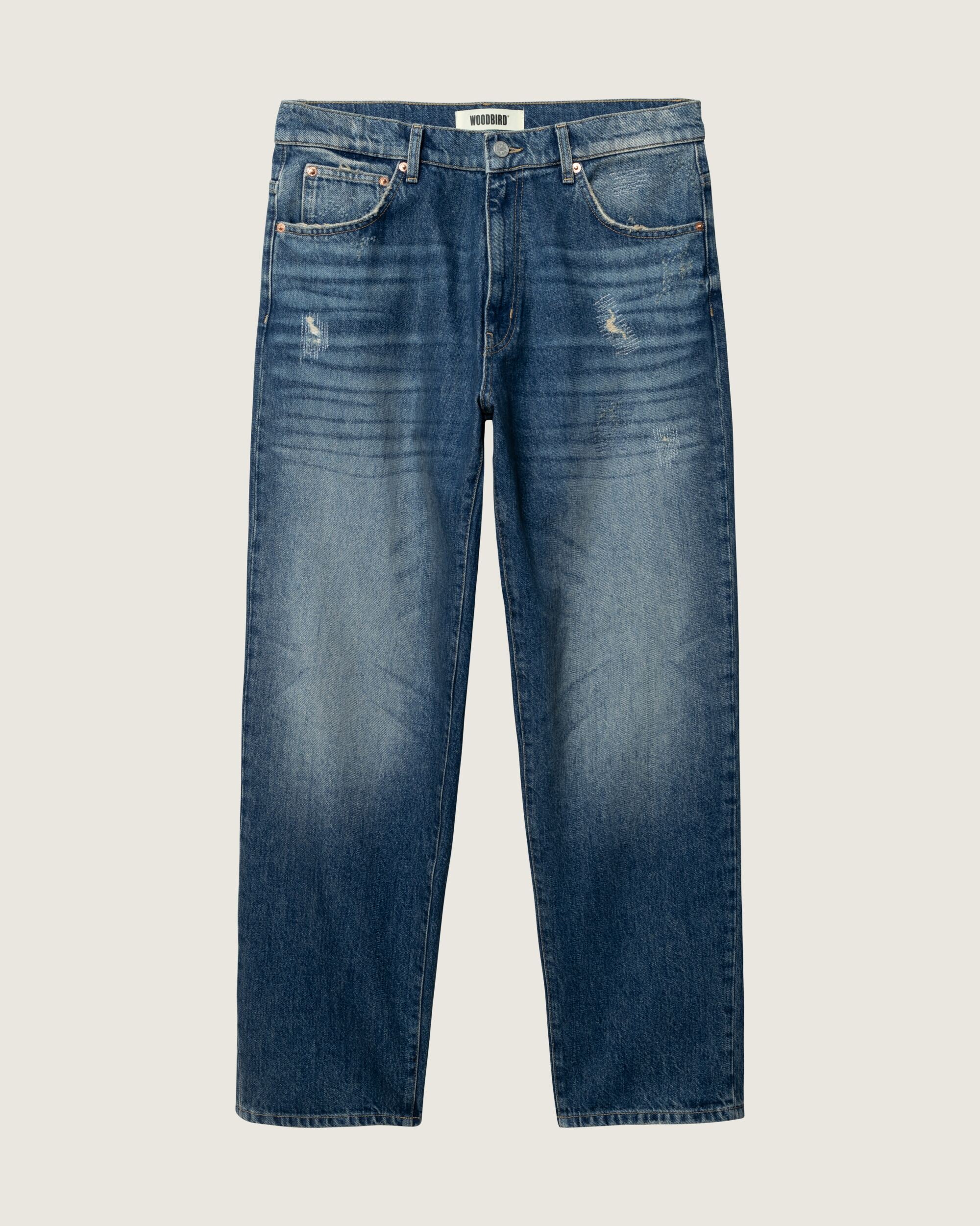 Woodbird WBLeroy Storm Jeans Jeans Dark Blue