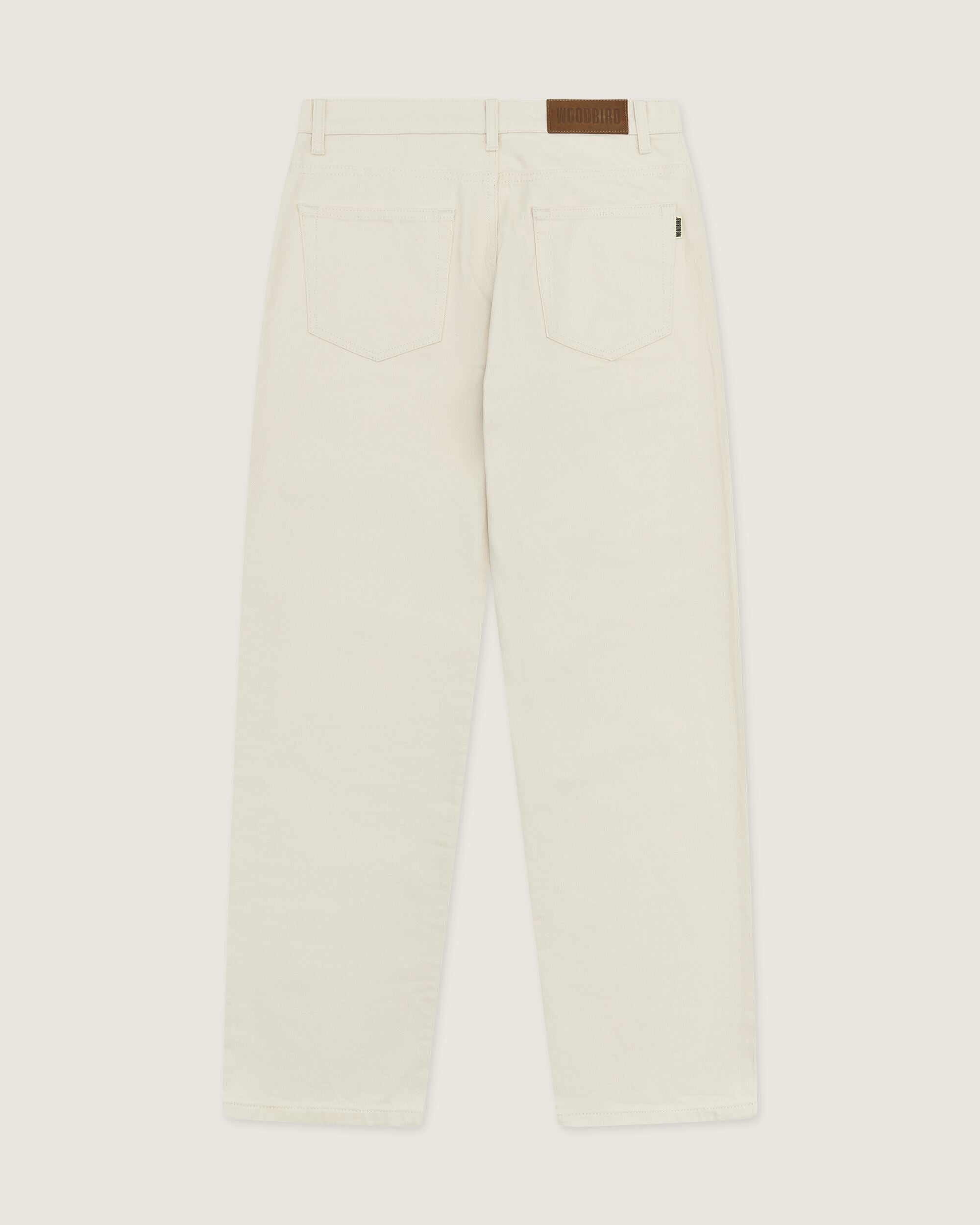 Woodbird WBLeroy Twill Pants Jeans Off White