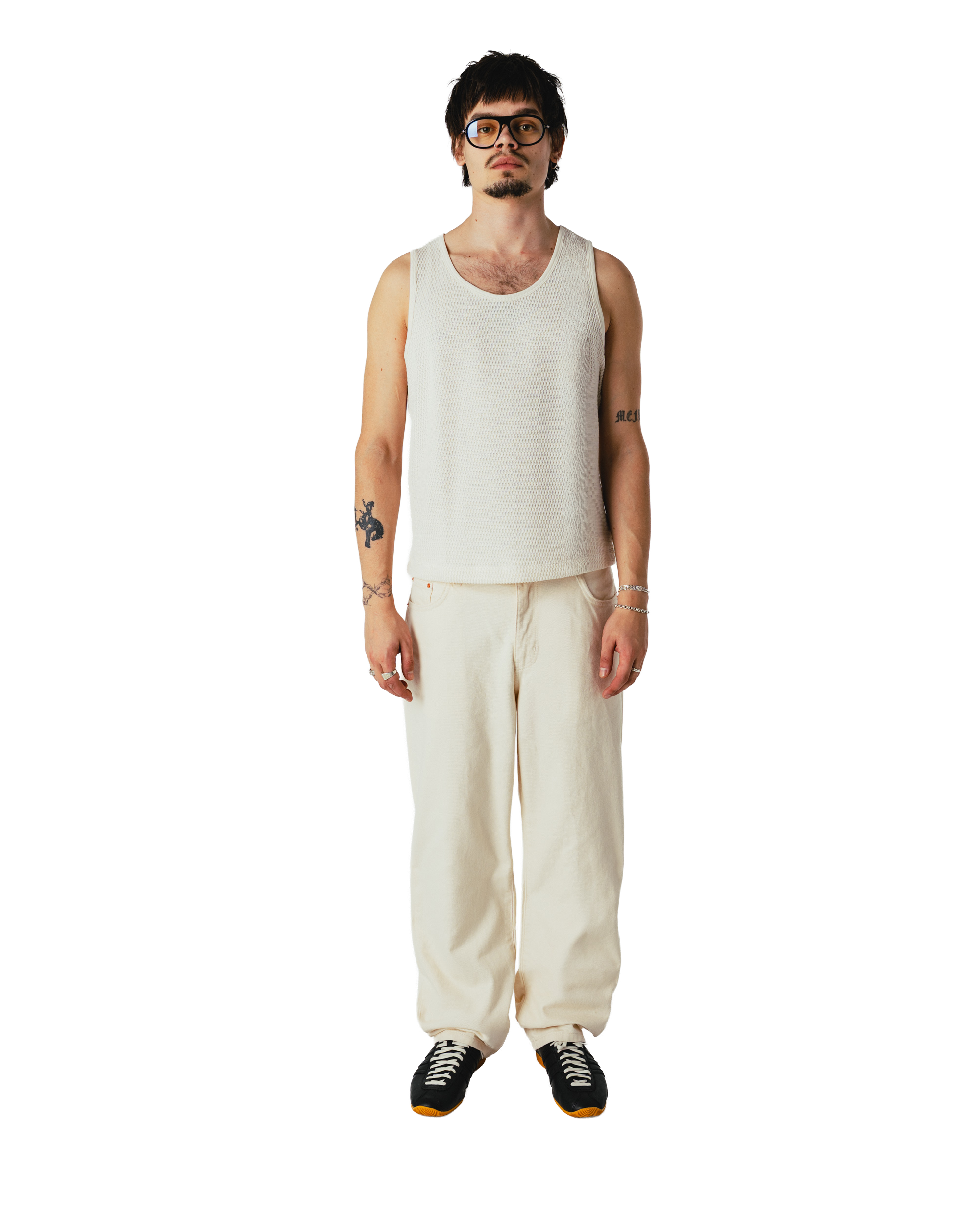 Woodbird WBLeroy Twill Pants Jeans Off White