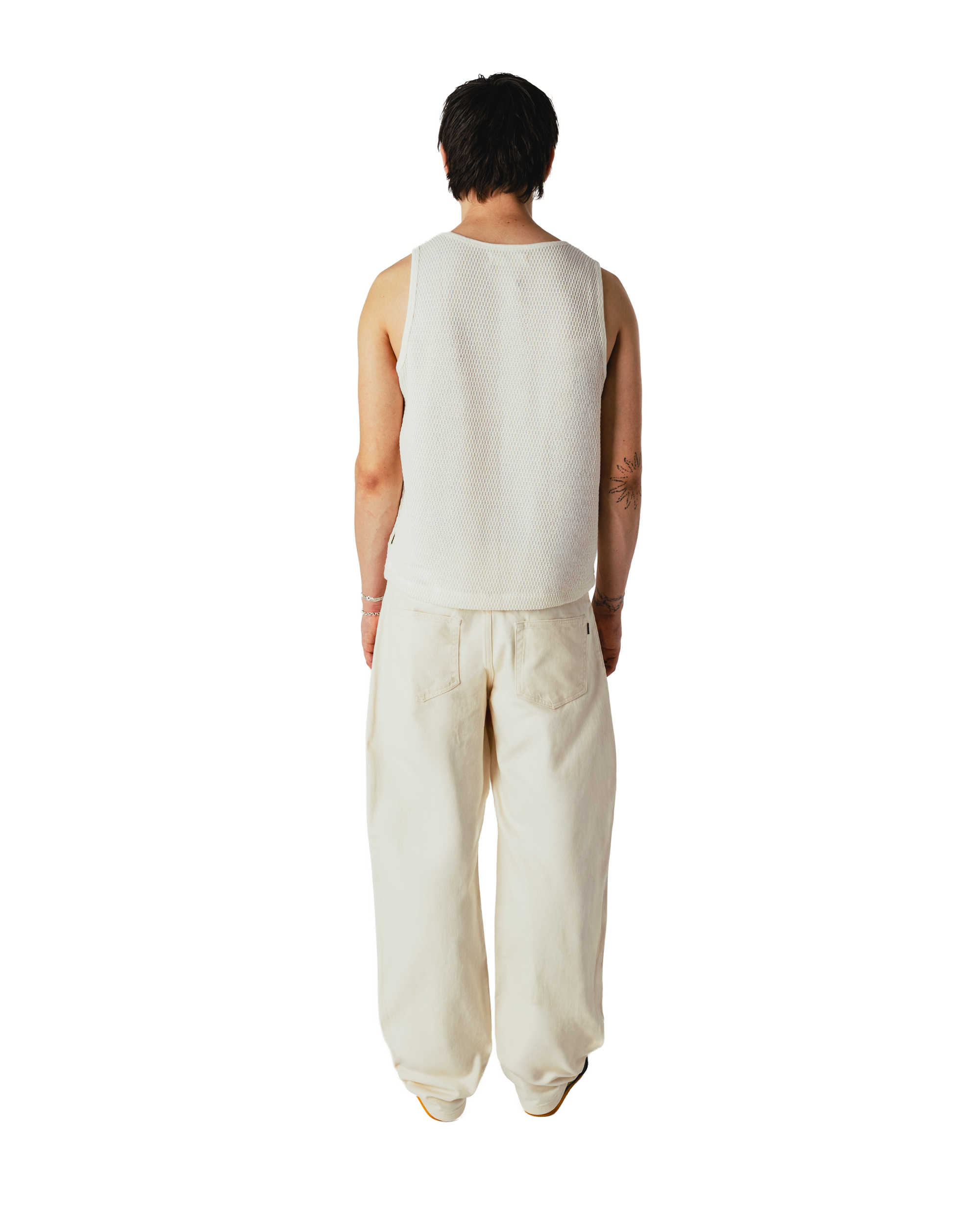 Woodbird WBLeroy Twill Pants Jeans Off White
