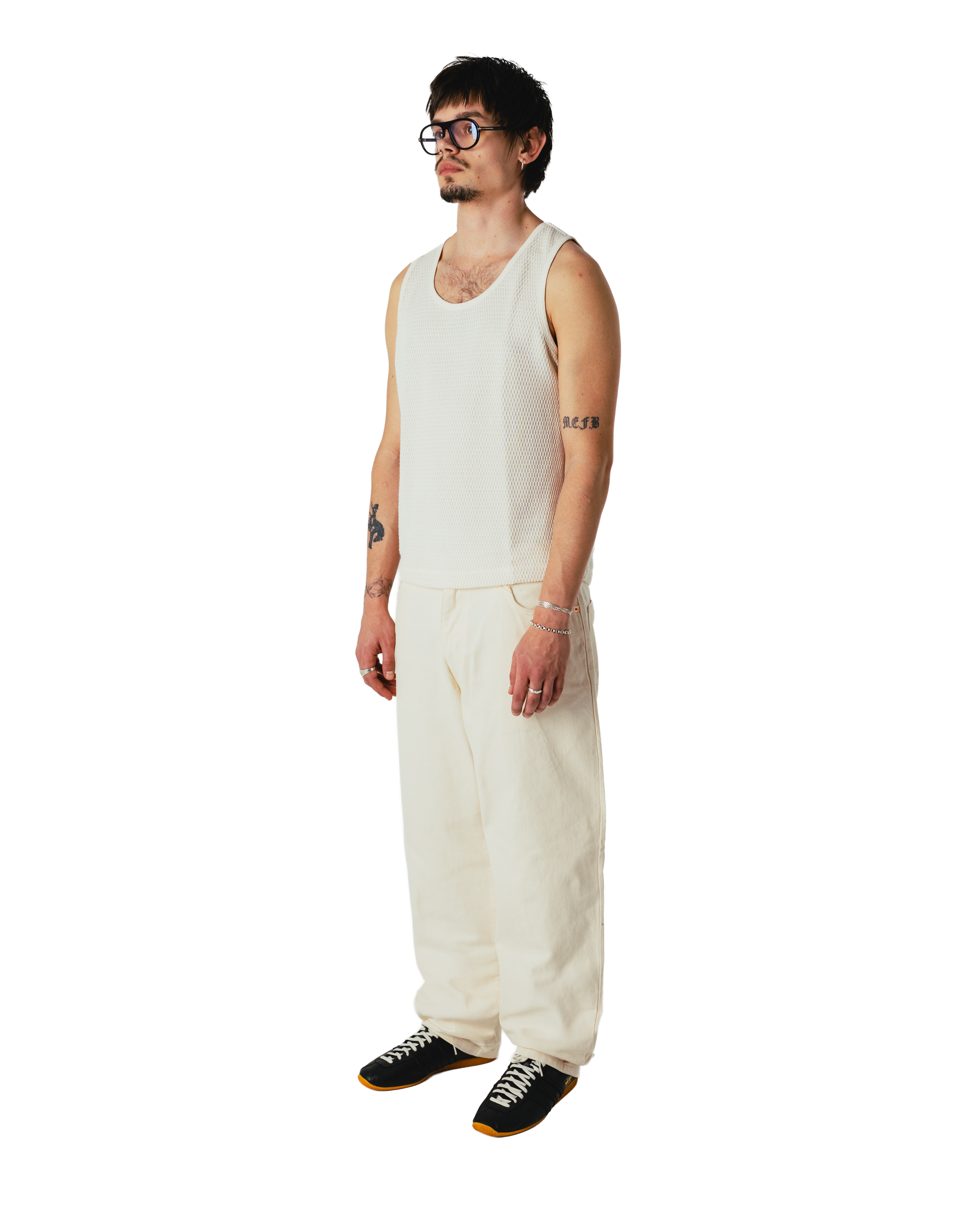 Woodbird WBLeroy Twill Pants Jeans Off White
