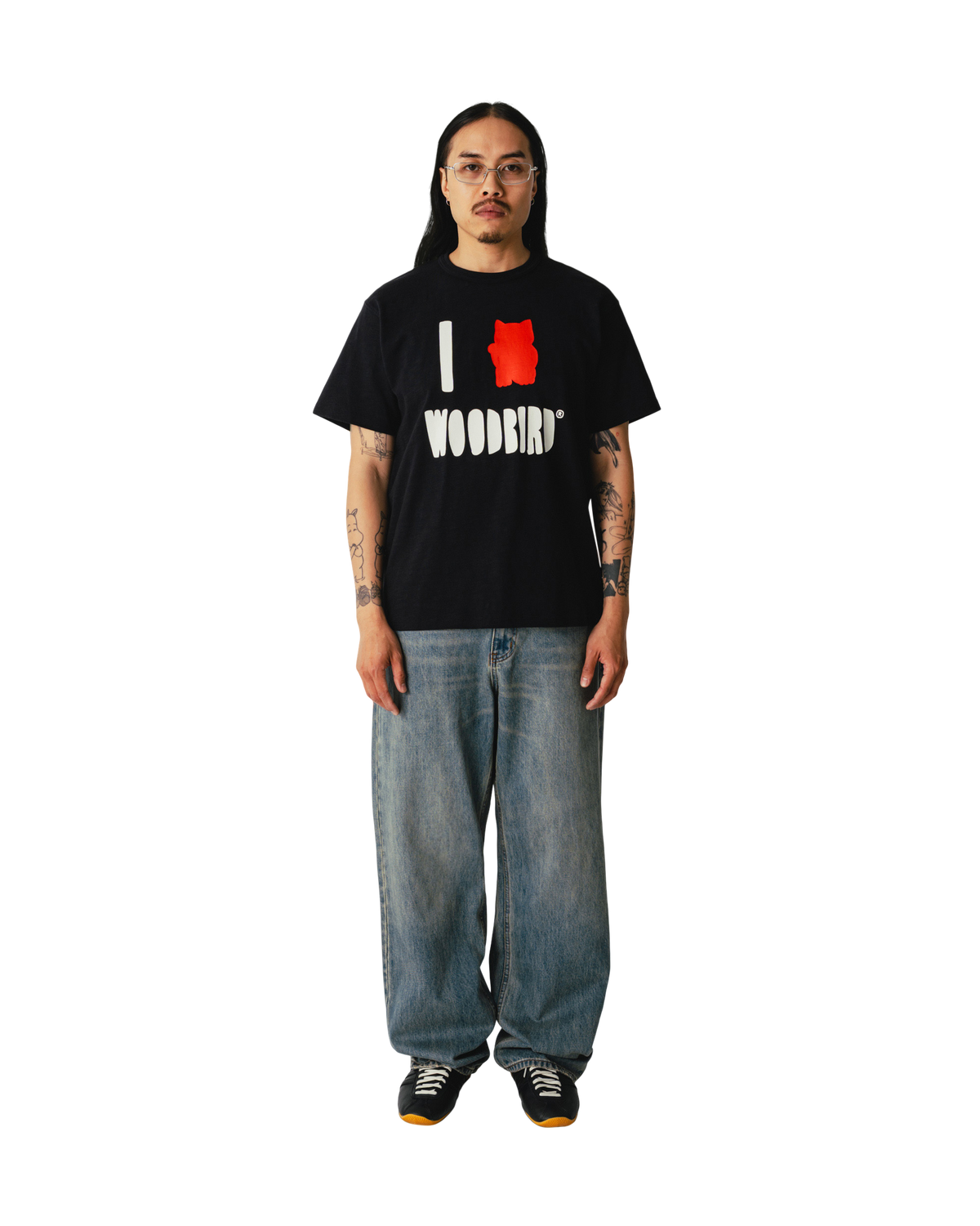 Woodbird WBLeroy Vintage Jeans Jeans Washed Mid Blue